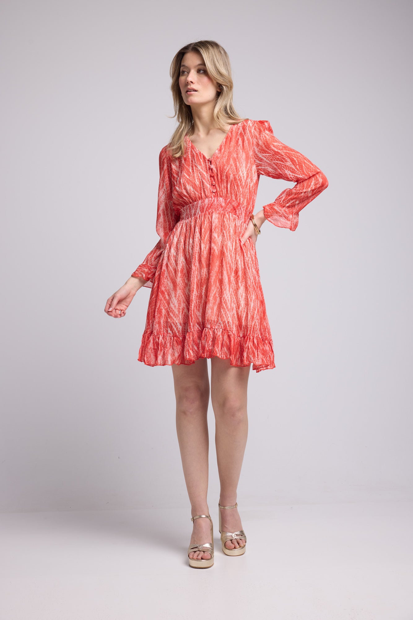 ROBE 62228/1077 PRINT ROUGE