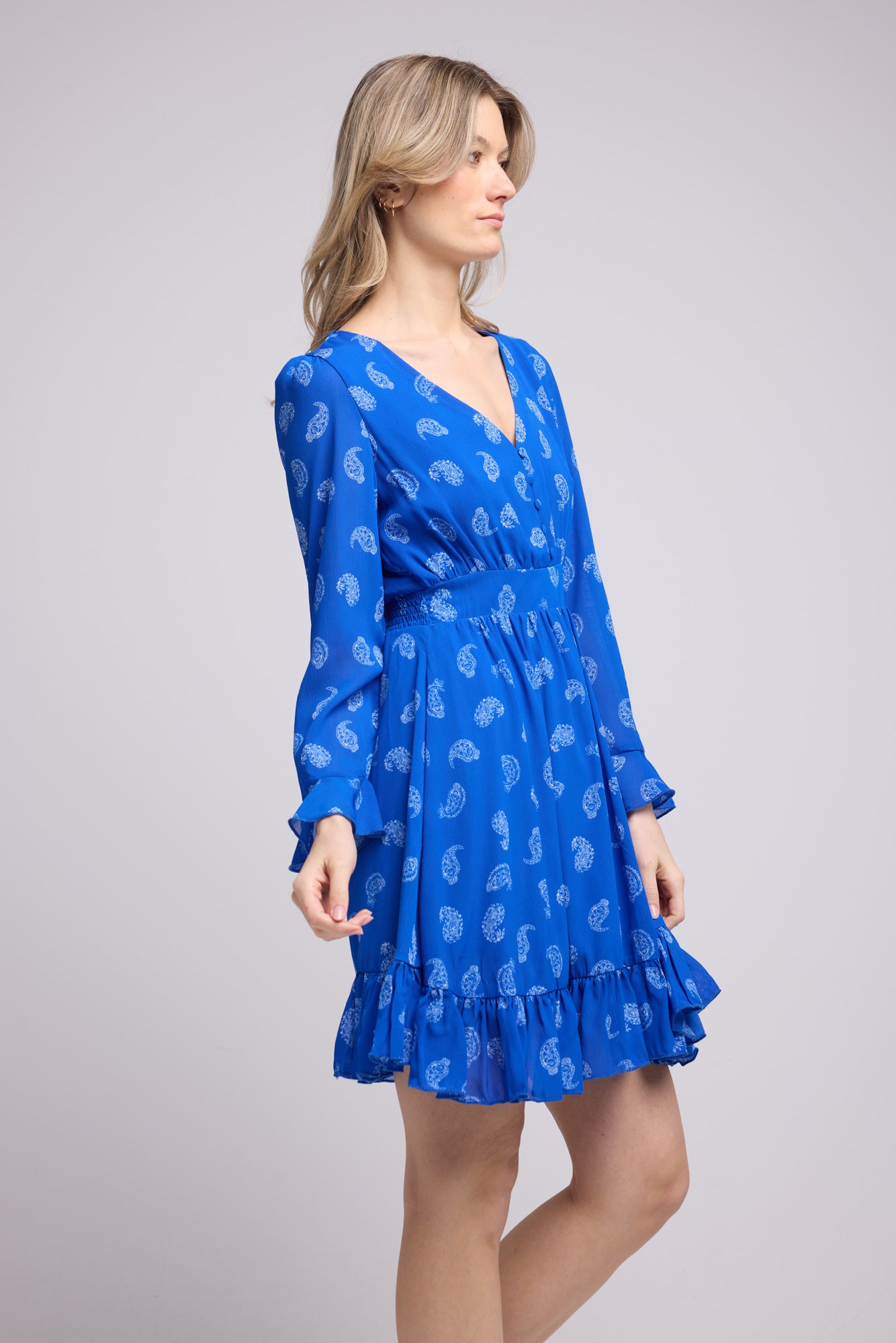 ROBE 62228/1079 BANDANA BLEU