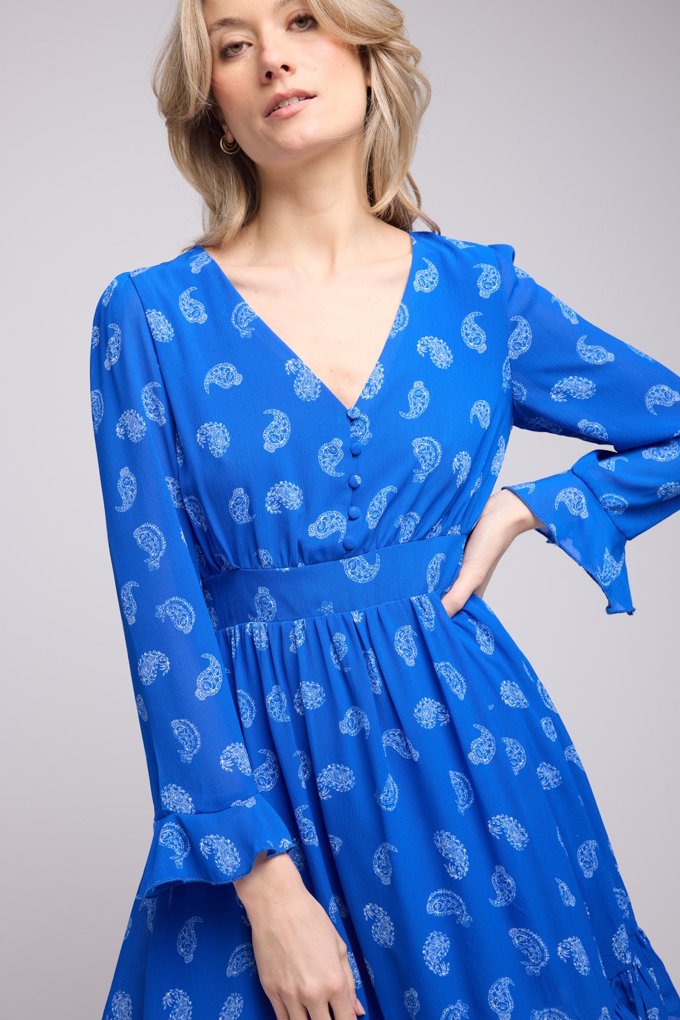 ROBE 62228/1079 BANDANA BLEU