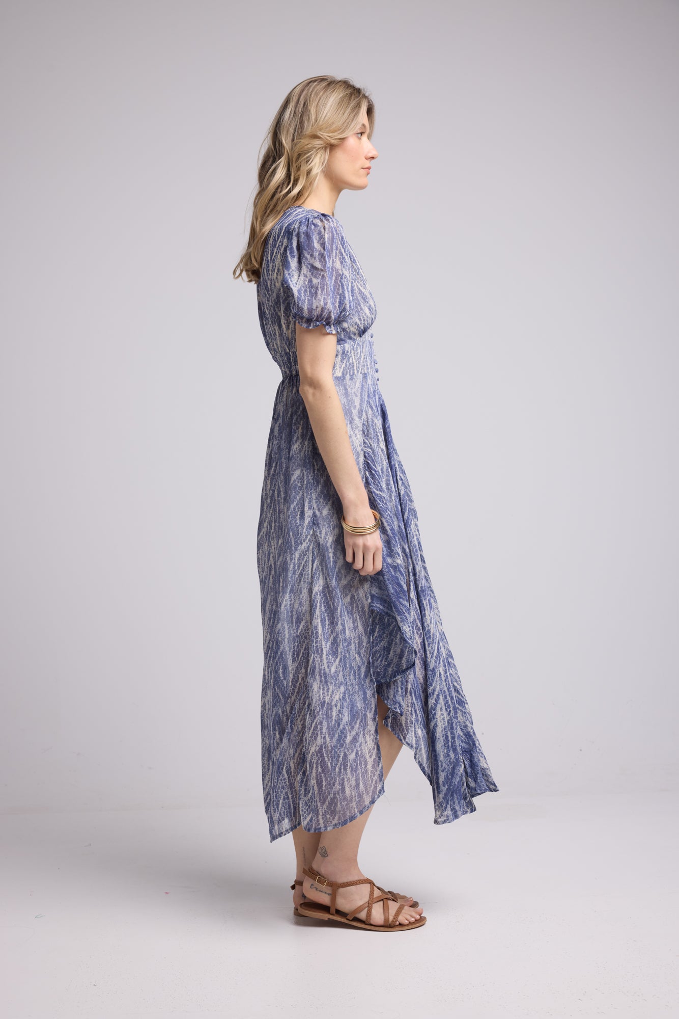 ROBE 62279/1061 SERPENT BLEU 1061P