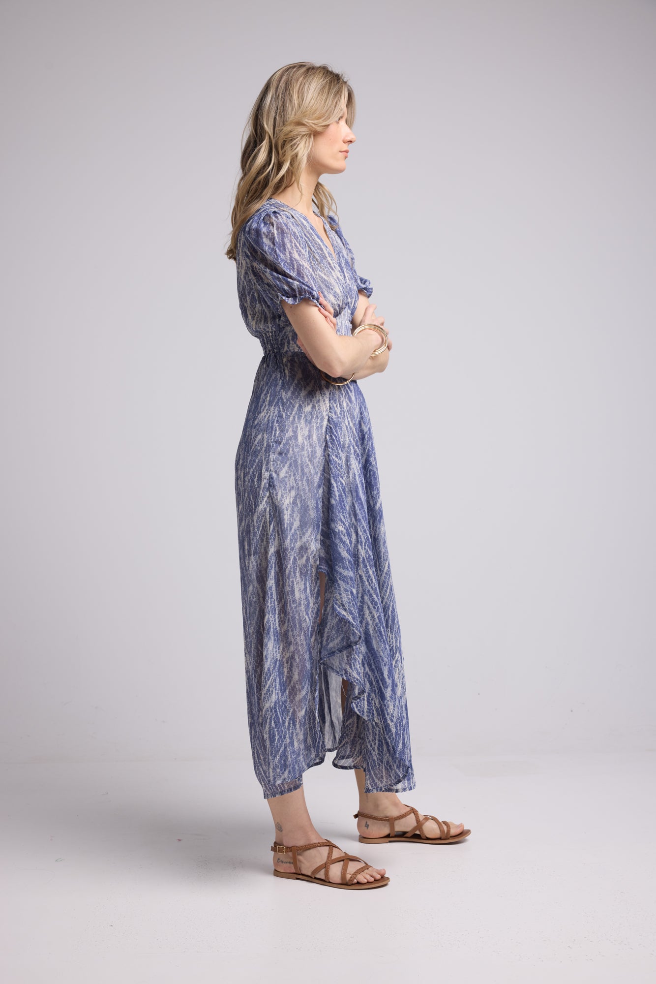 ROBE 62279/1061 SERPENT BLEU 1061P