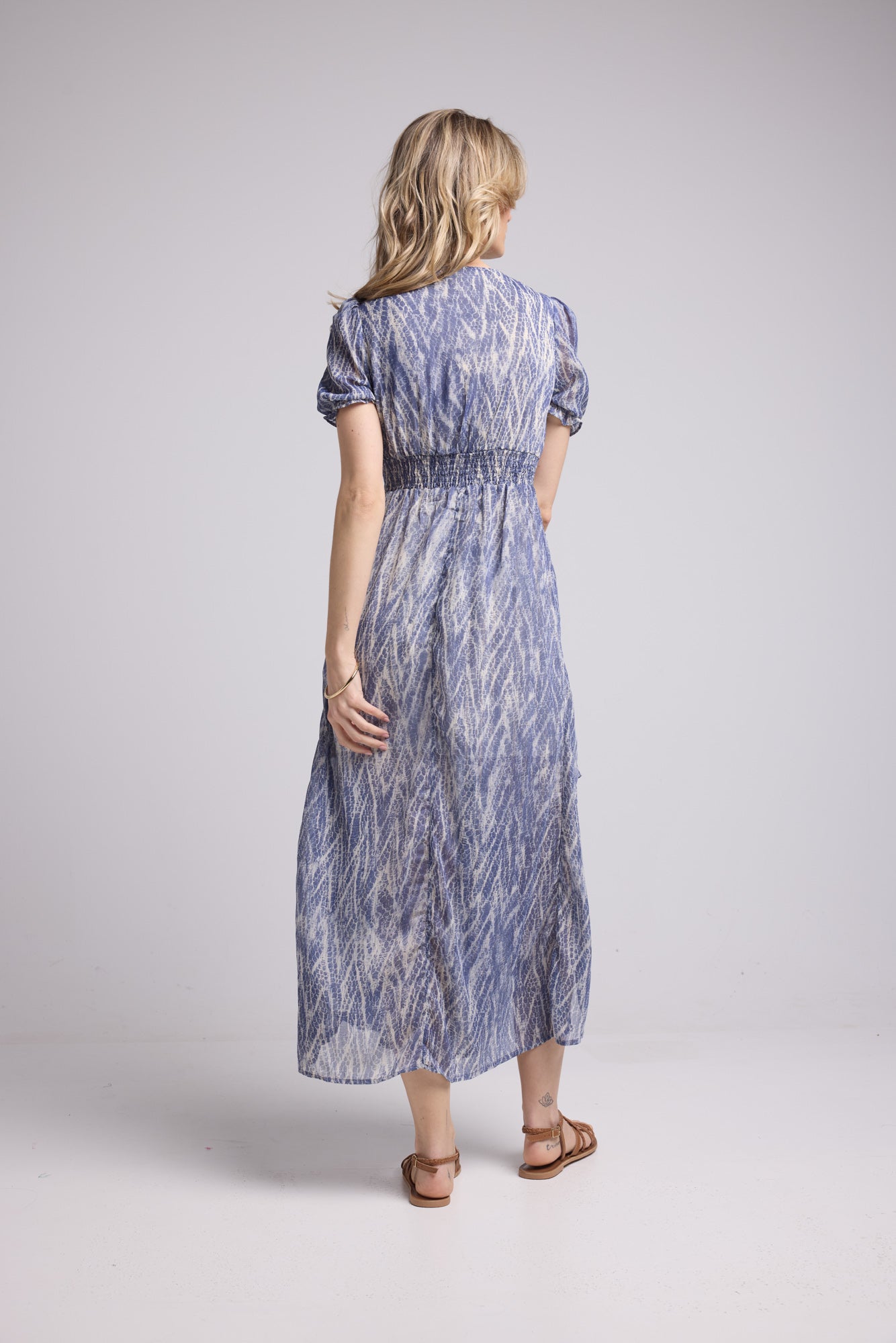 ROBE 62279/1061 SERPENT BLEU 1061P