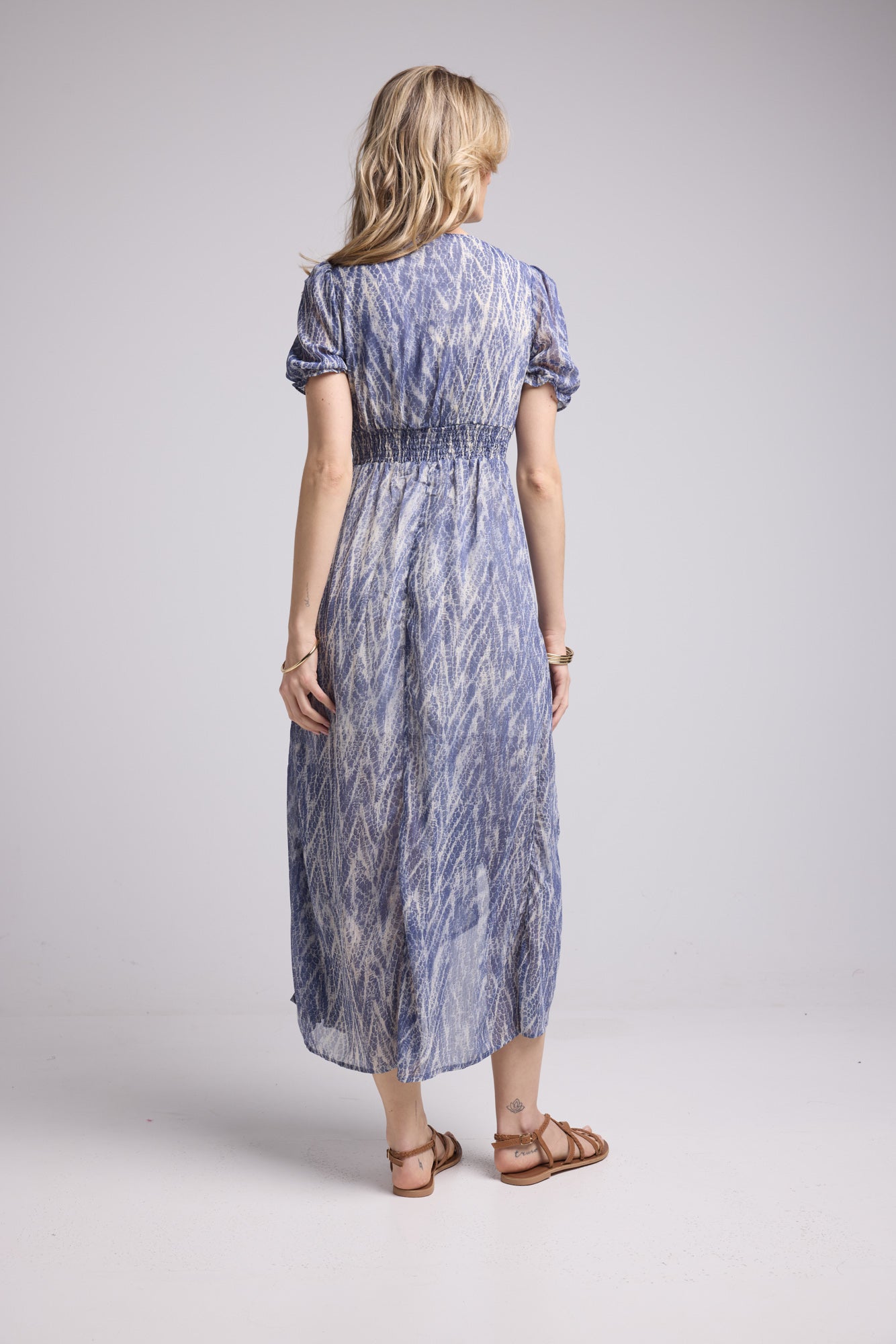 ROBE 62279/1061 SERPENT BLEU 1061P