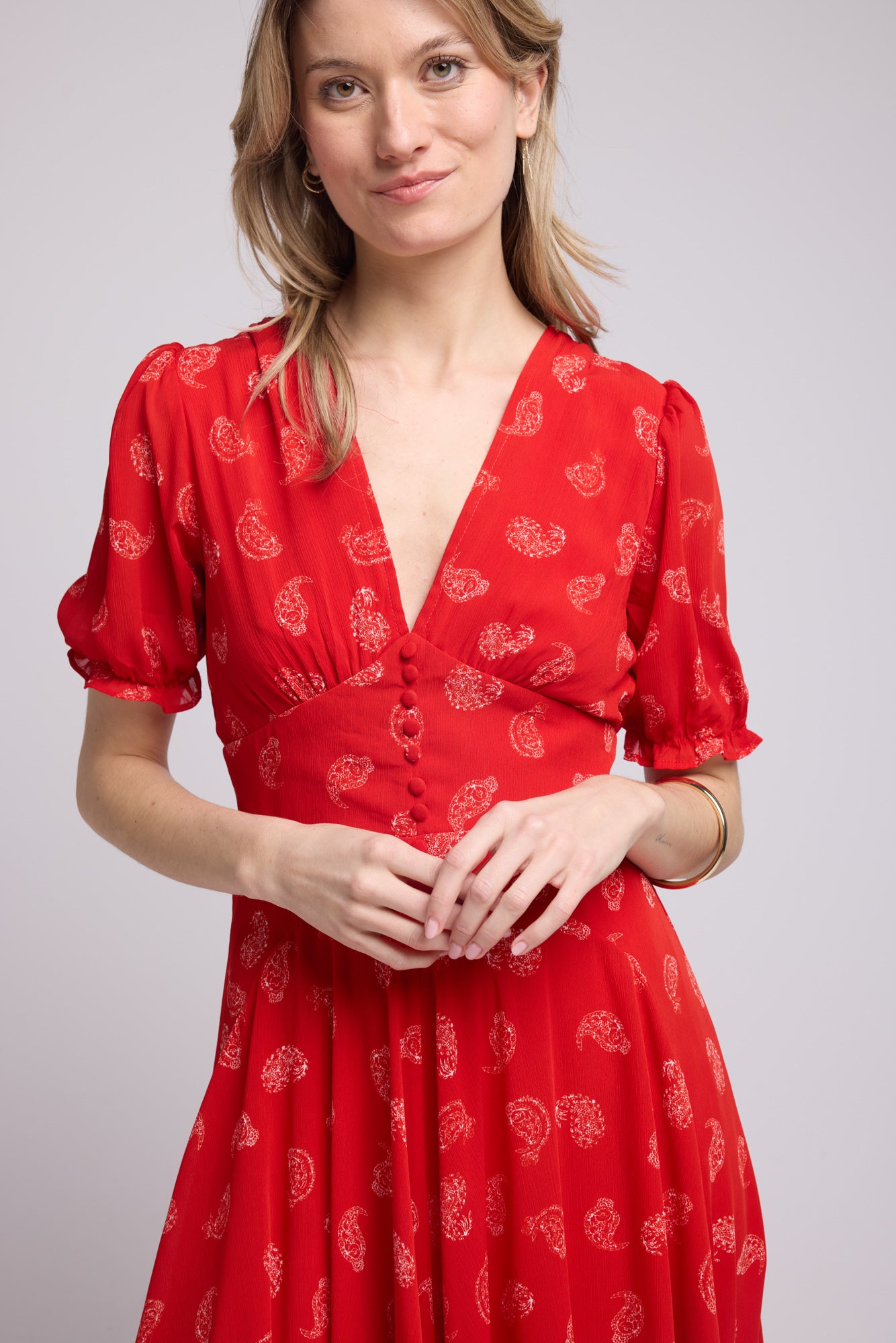 ROBE 62279/1063 BANDANA ROUGE