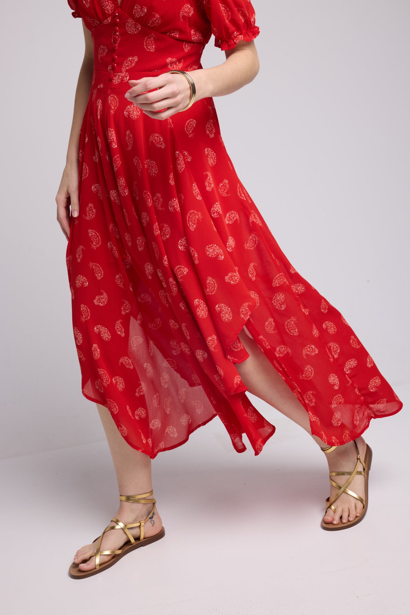 ROBE 62279/1063 BANDANA ROUGE