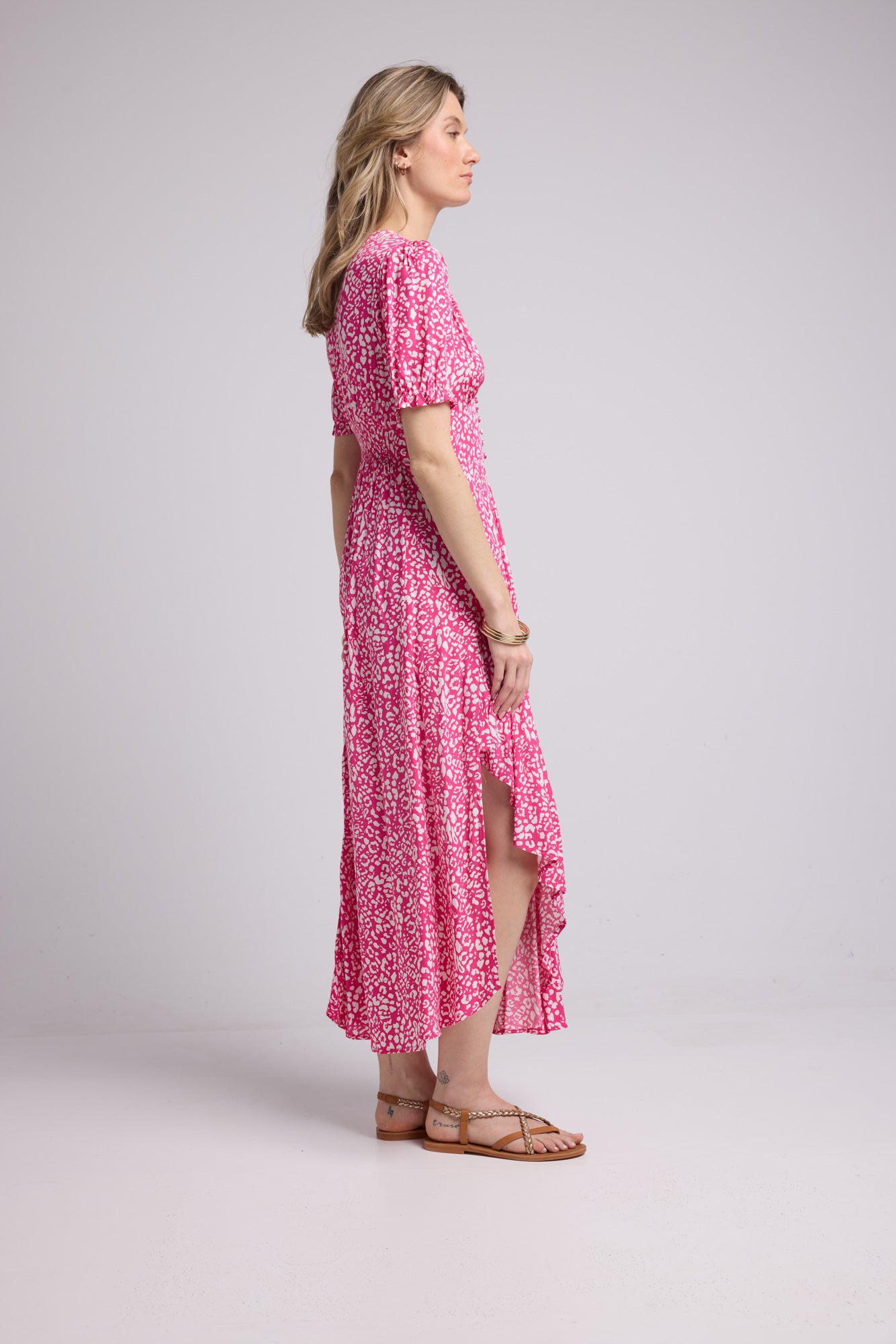 ROBE 62279V/1174 LEOPARD ROSE