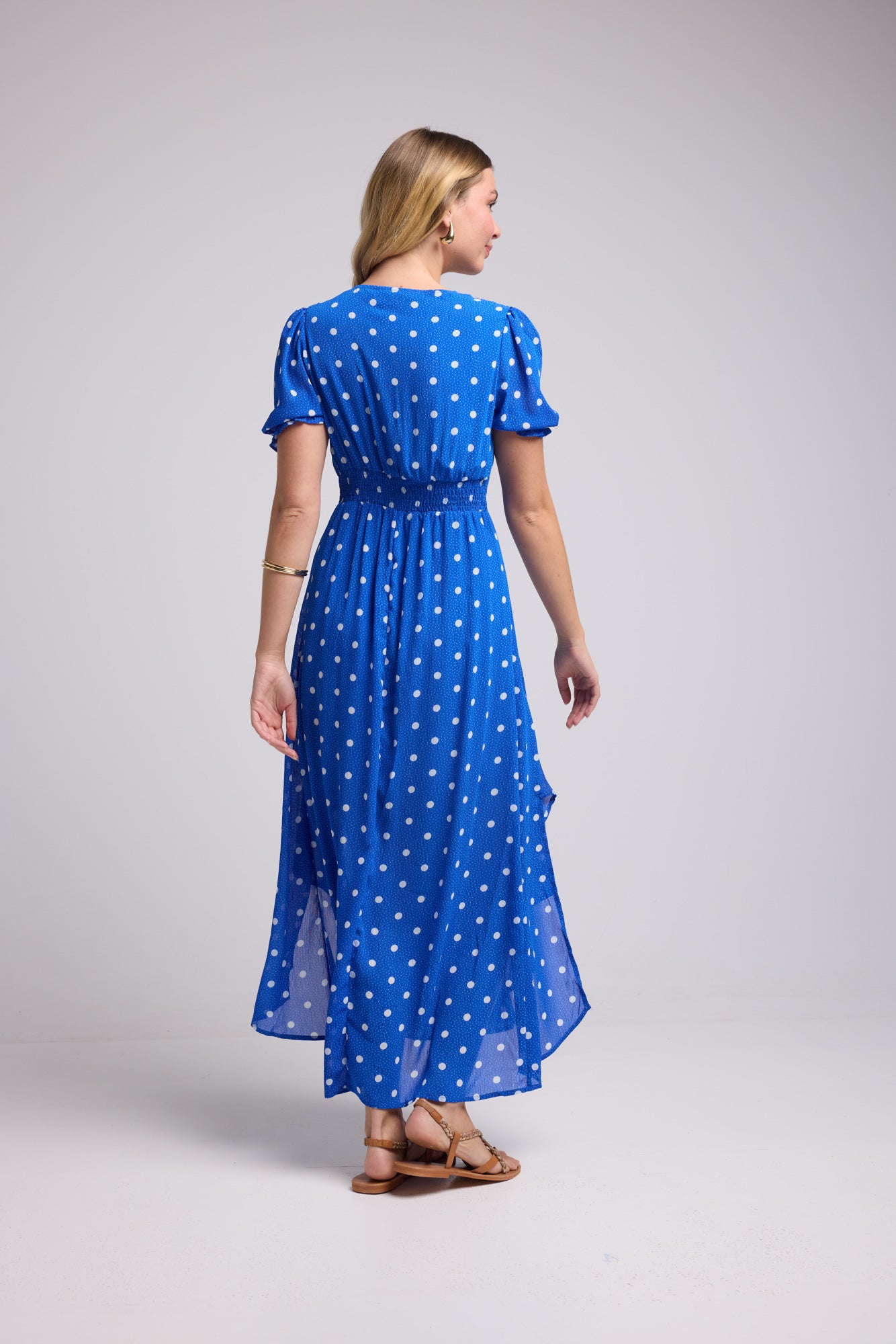 ROBE 62279/ POIS BLEU 1073P