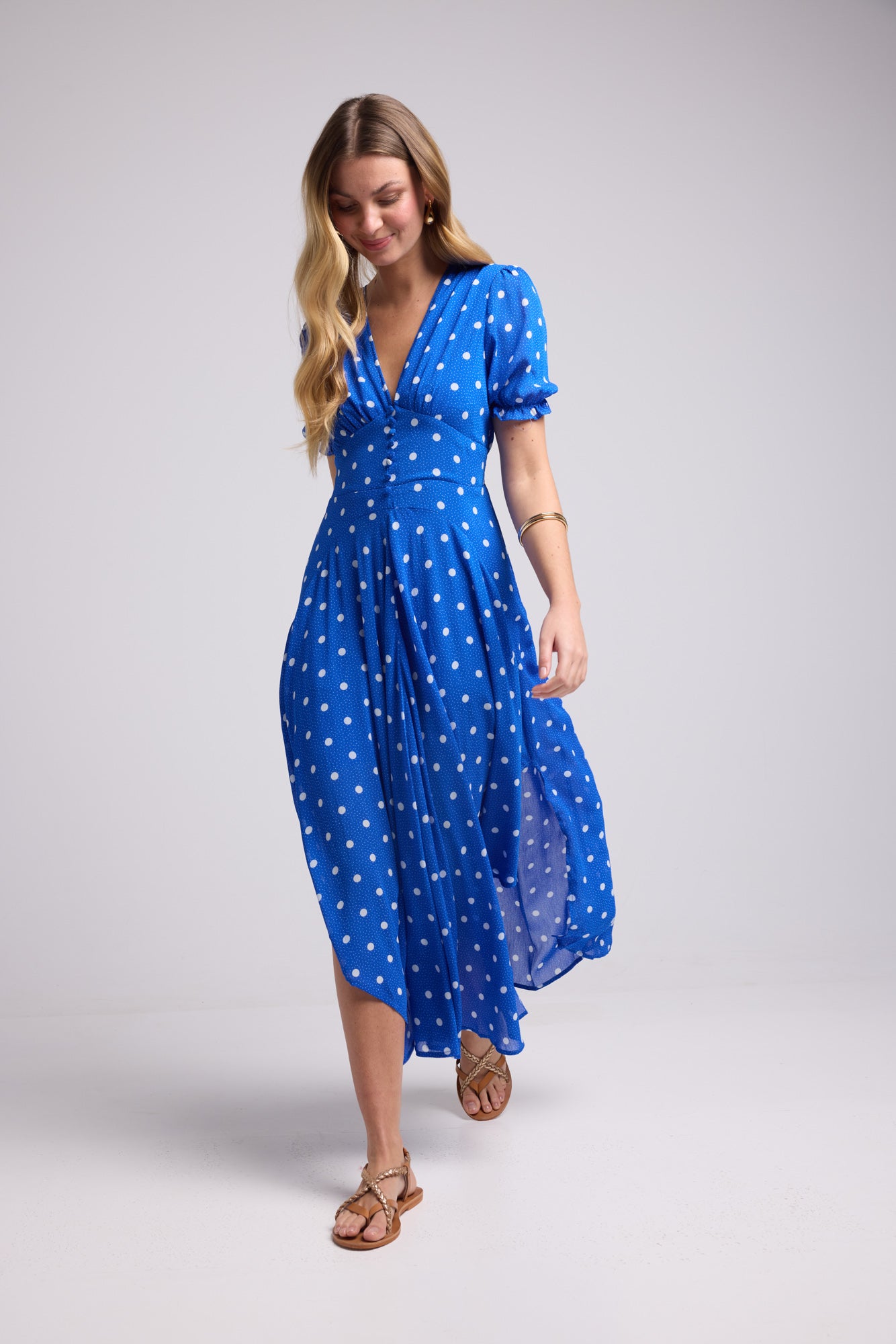 ROBE 62279/ POIS BLEU 1073P