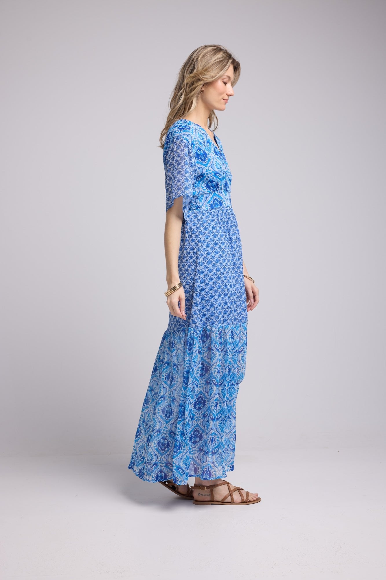 ROBE 62335/BANDANA BLEU 1424P