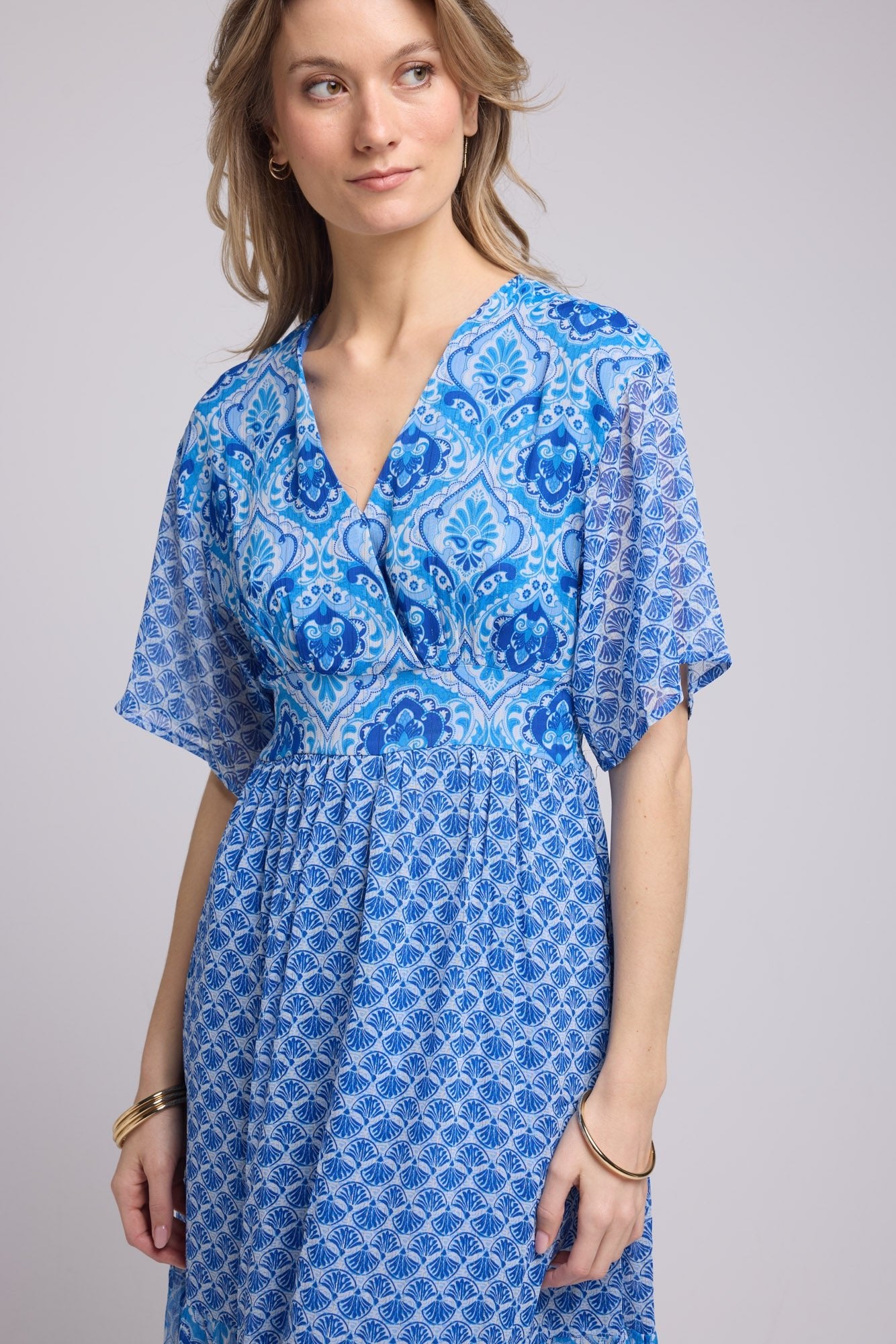 ROBE 62335/BANDANA BLEU 1424P