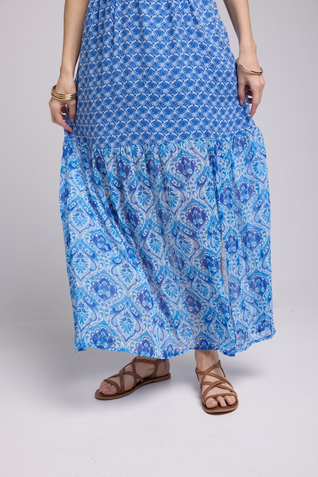 ROBE 62335/BANDANA BLEU 1424P