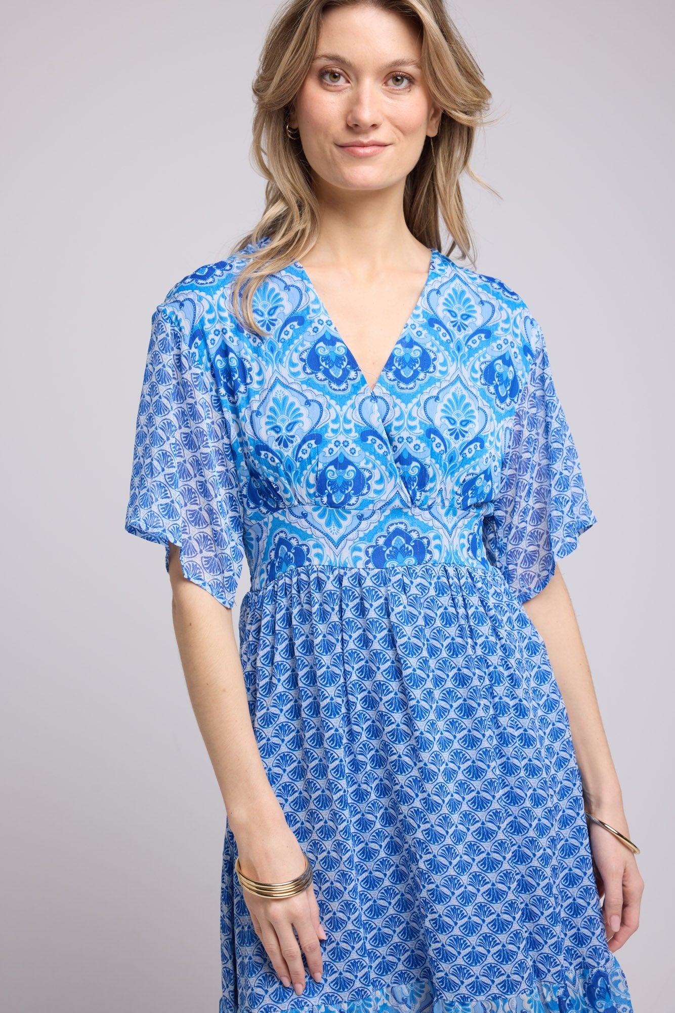 ROBE 62335/BANDANA BLEU 1424P