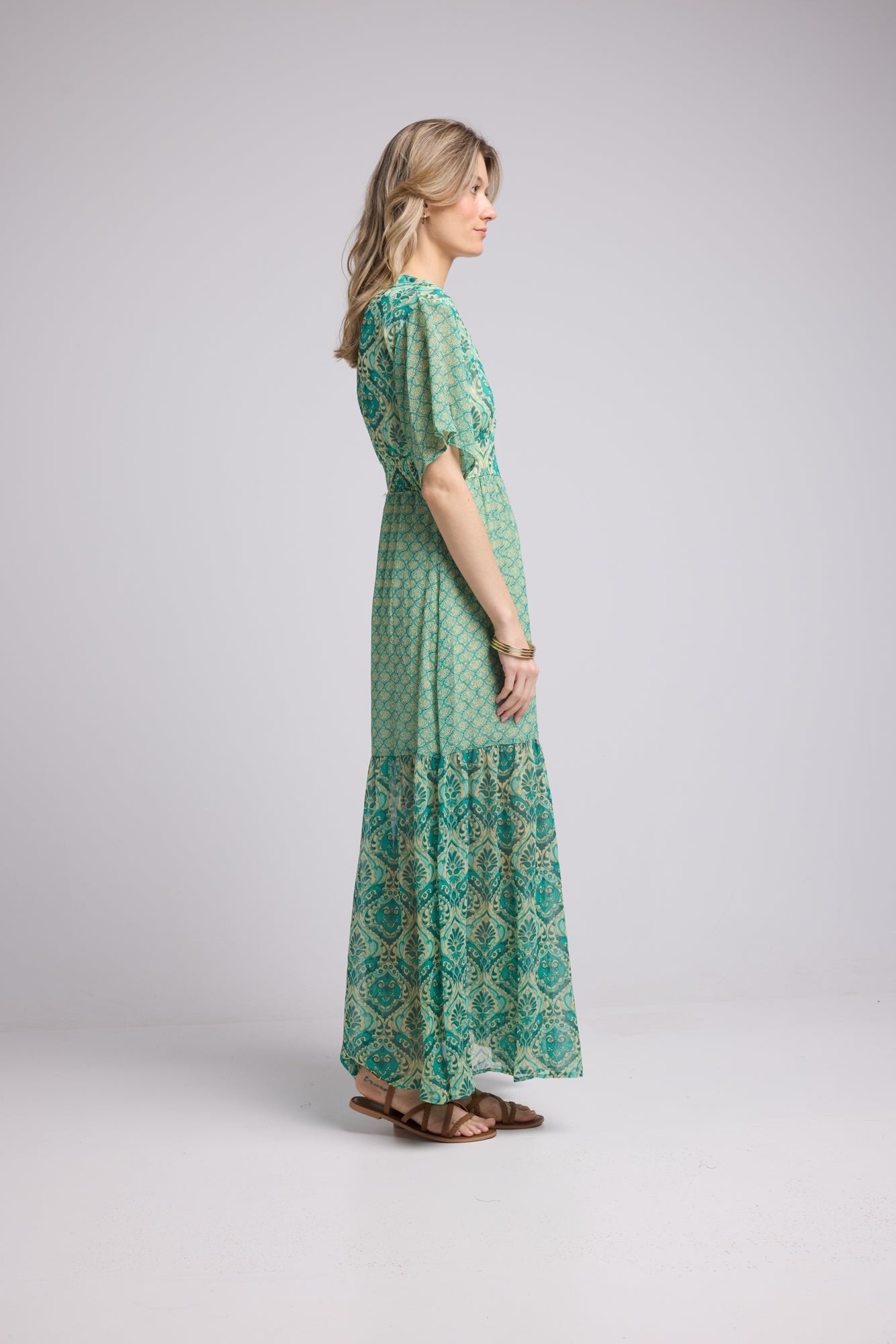 ROBE 62335/BANDANA VERT 1260P