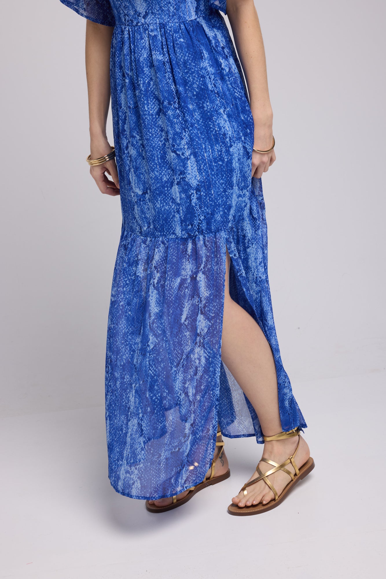 ROBE 62335/SERPENT BLEU 1230P