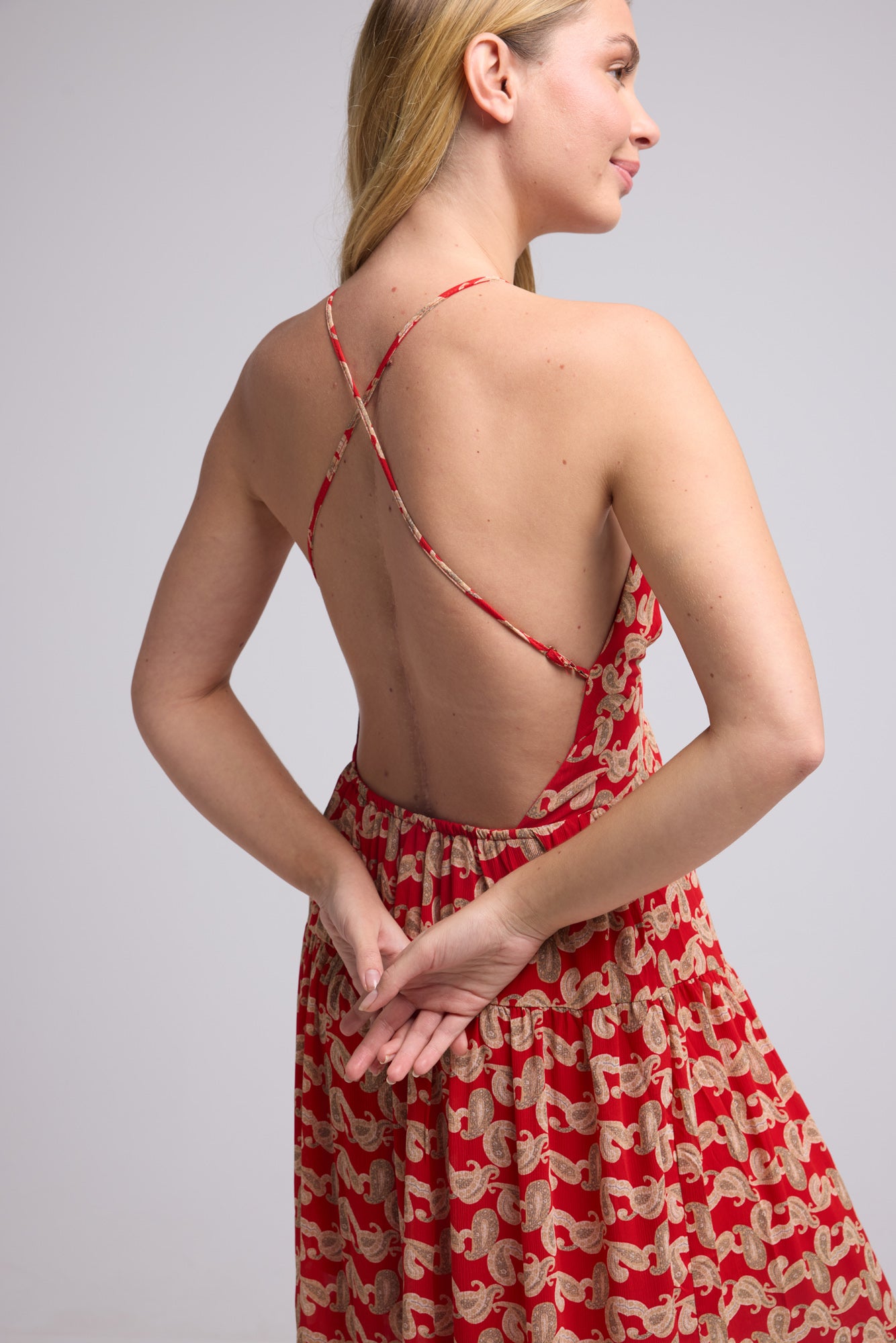DRESS 62377/1055P RED