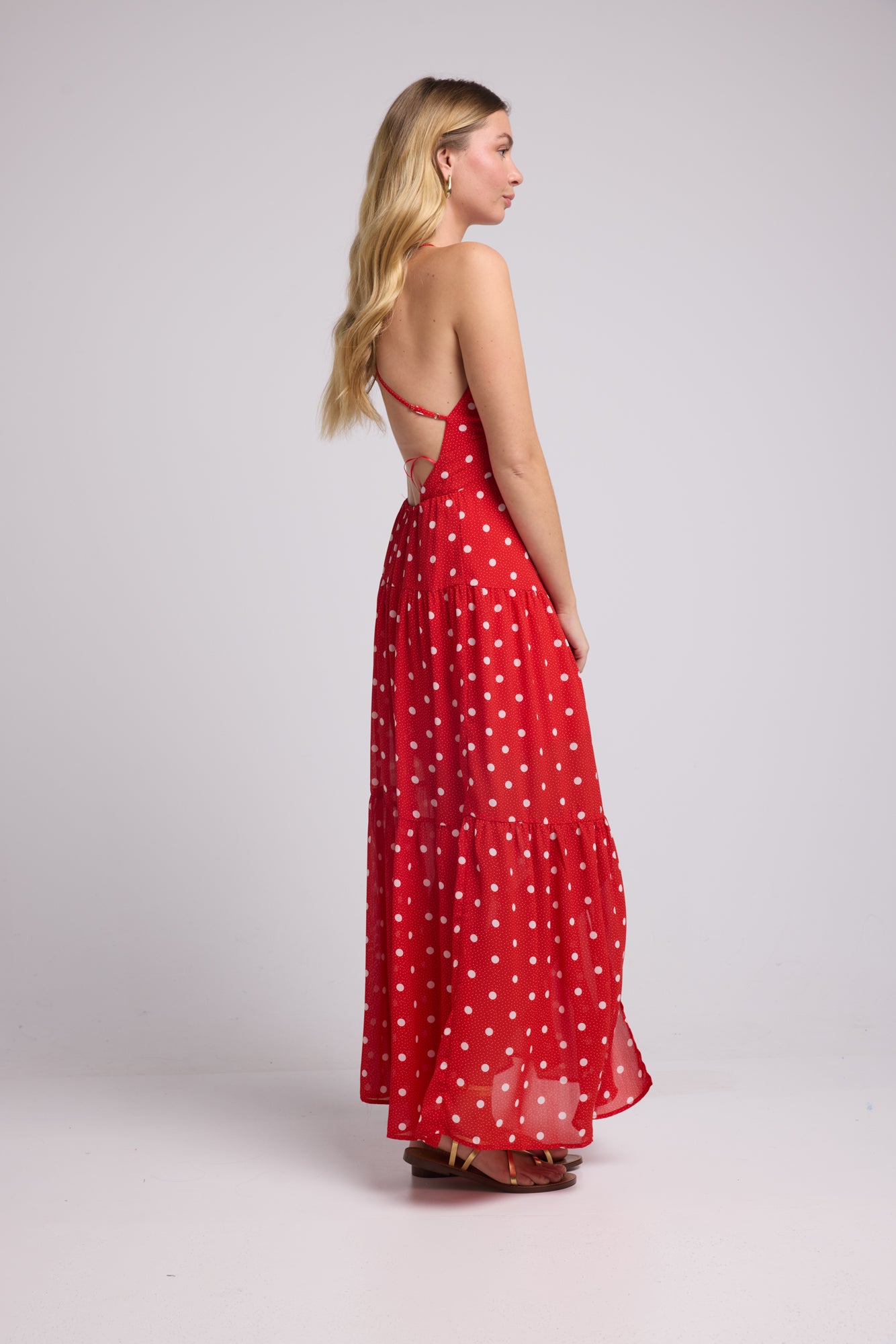 ROBE 62377/1056 POIS ROUGE