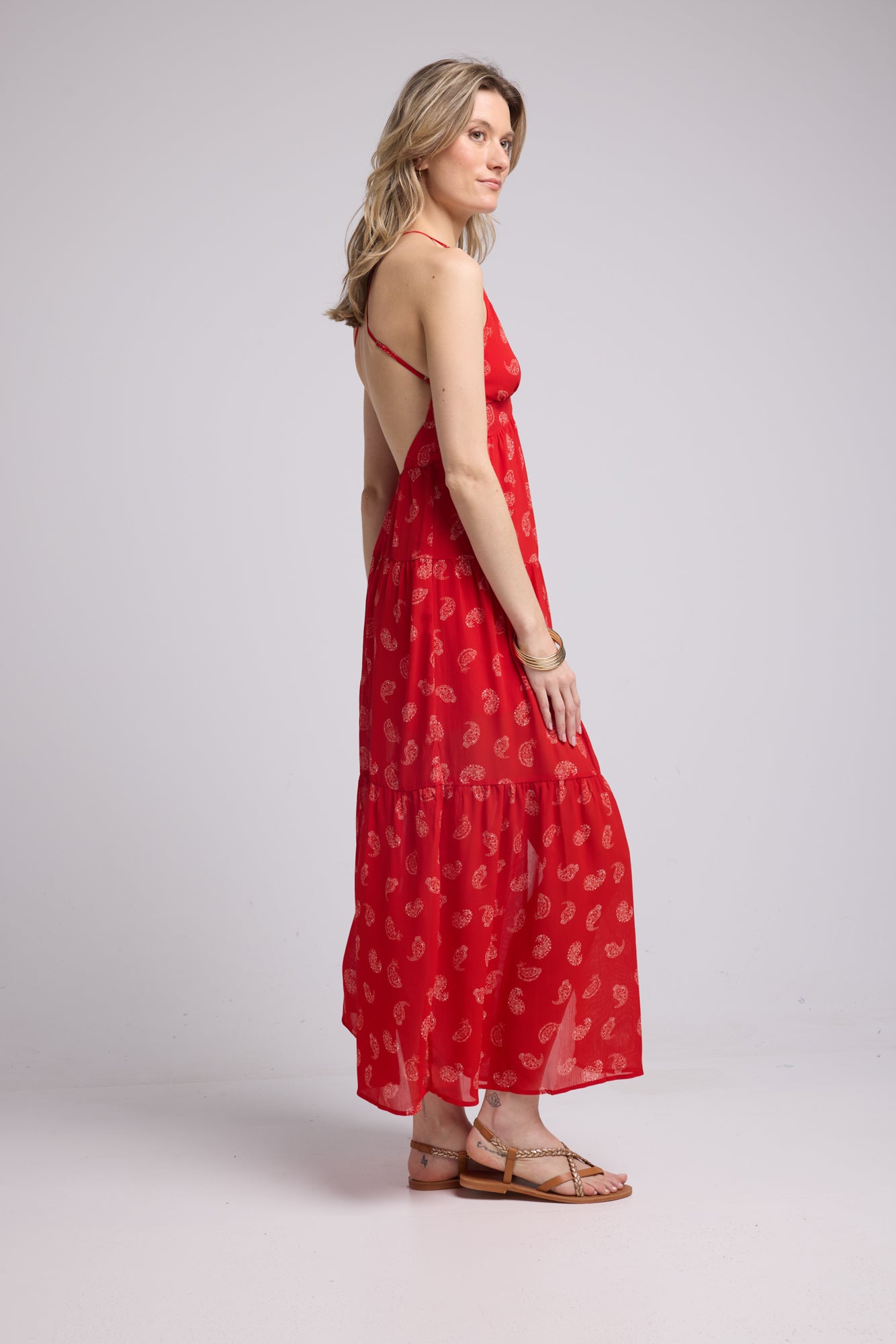 ROBE 62377/1063 BANDANA ROUGE