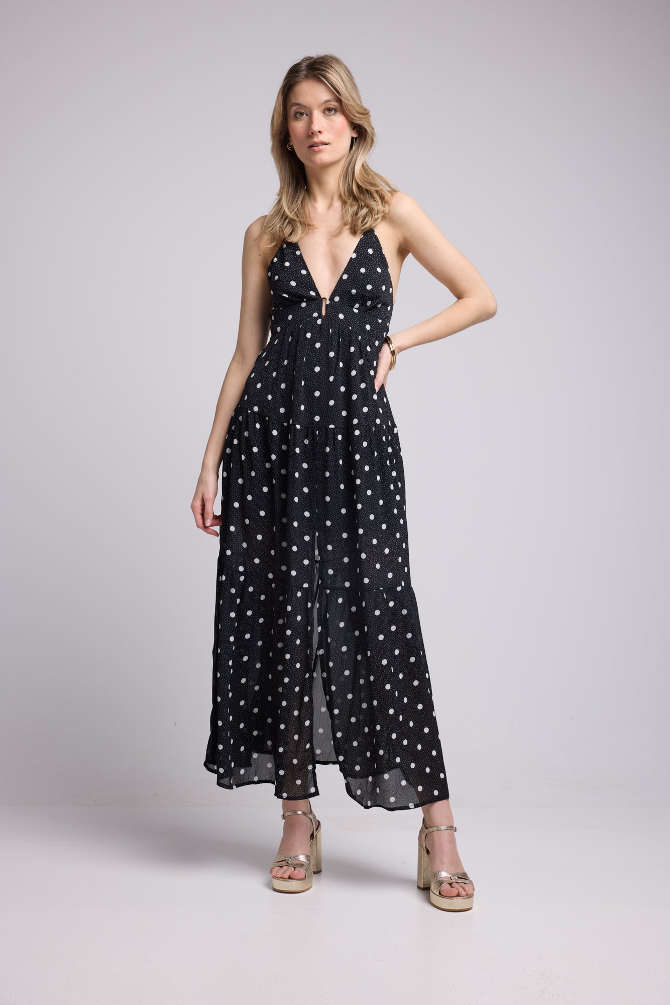 ROBE 62377/1071P POIS NOIR