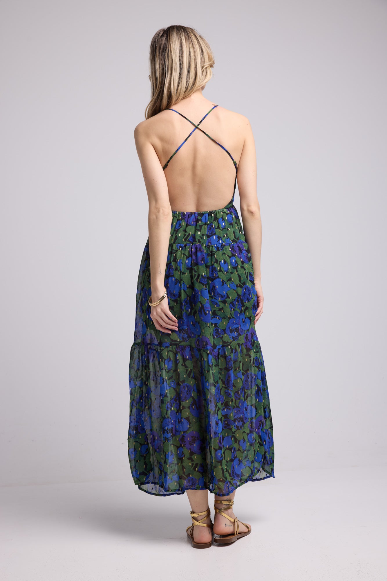 DRESS 62377 GREEN 544