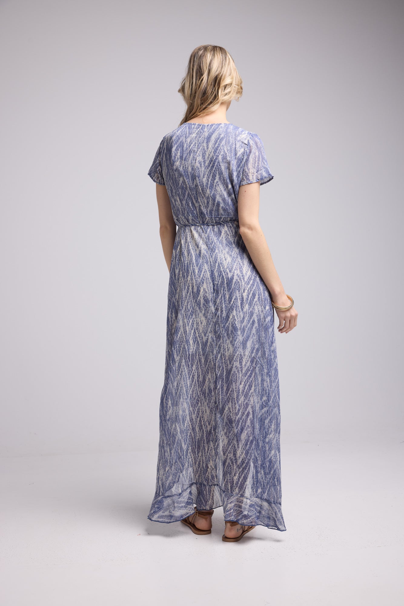ROBE 62875/1061 PRINT BLEU