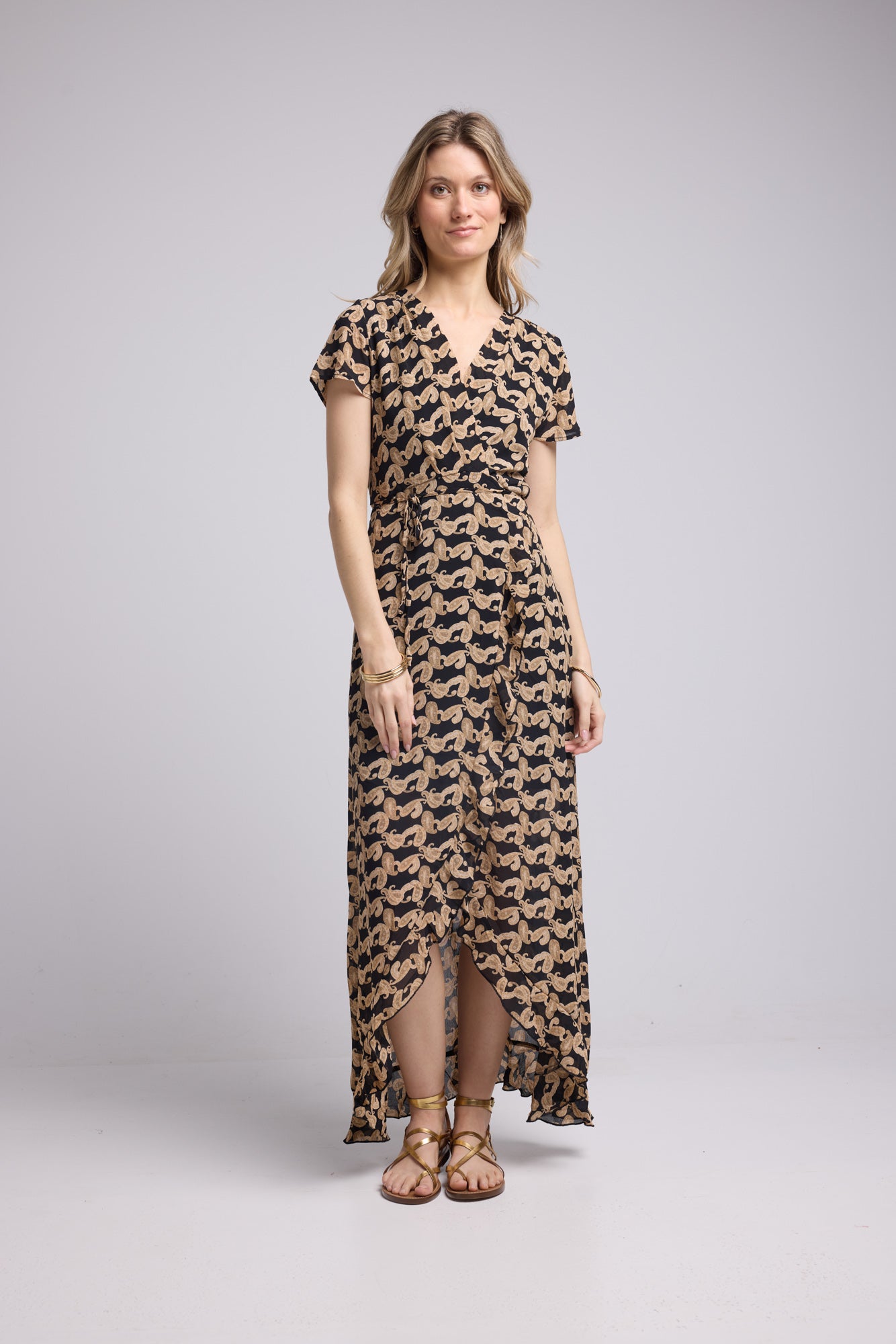 ROBE 62875/1069 CACHEMIRE NOIR