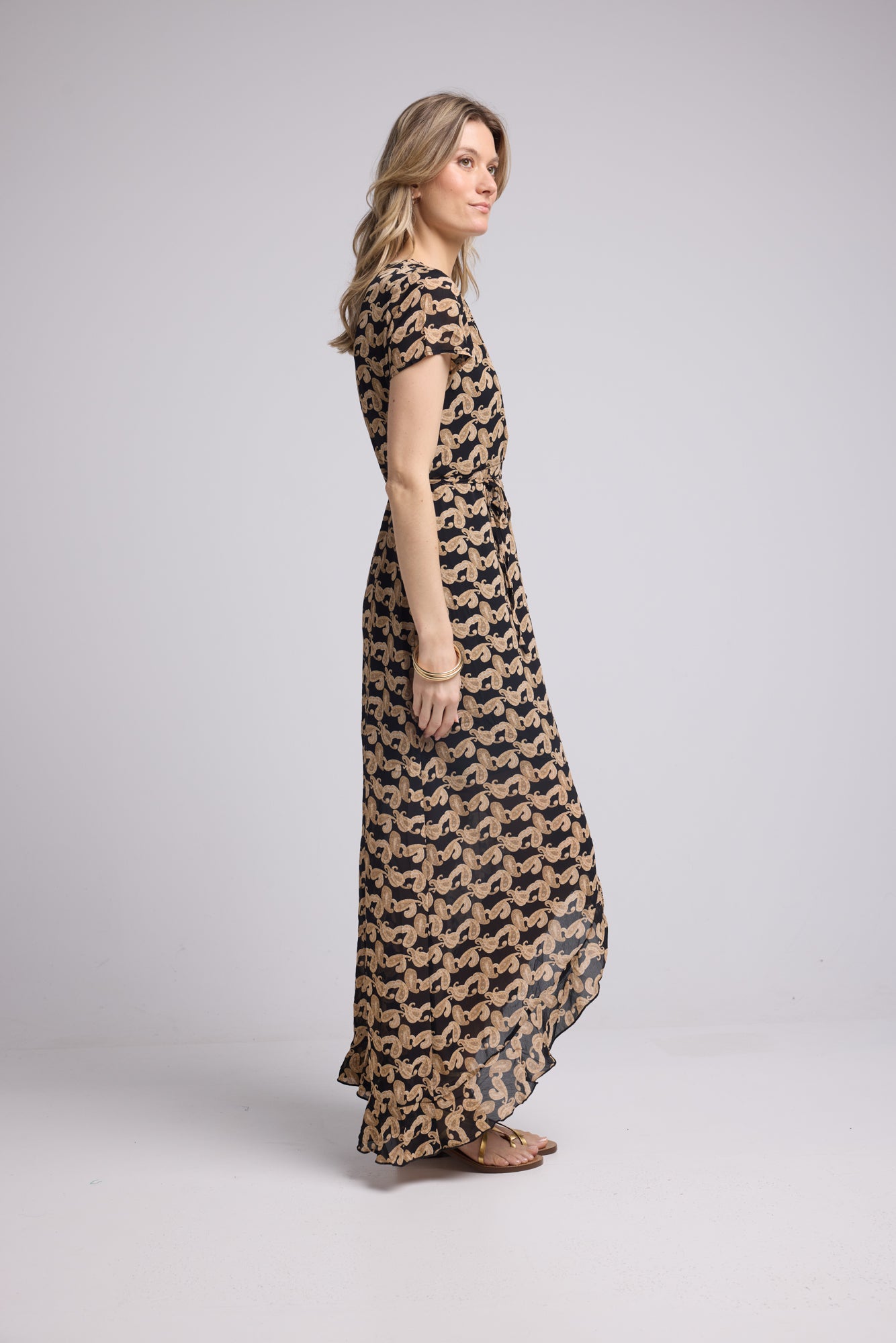 ROBE 62875/1069 CACHEMIRE NOIR