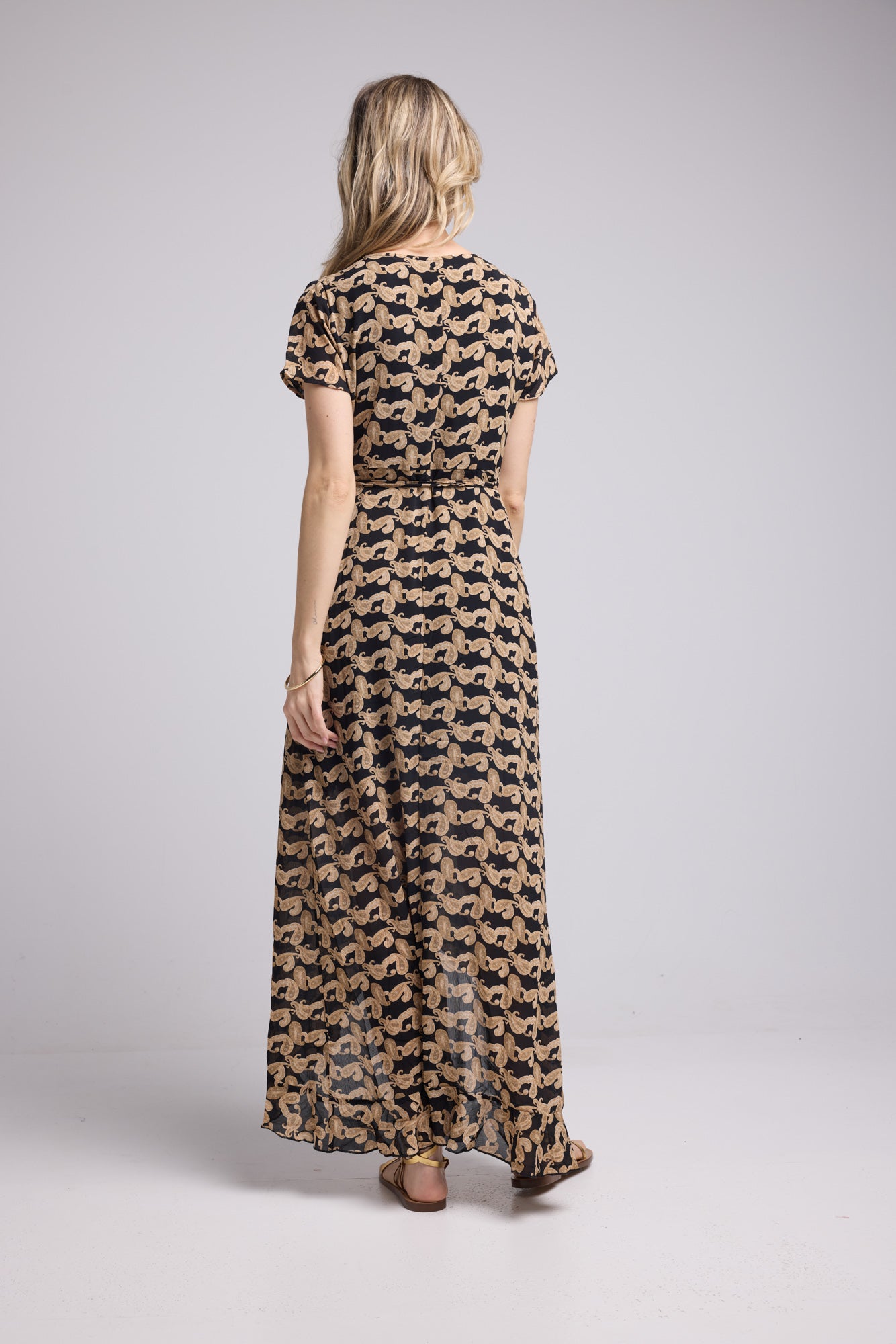 ROBE 62875/1069 CACHEMIRE NOIR