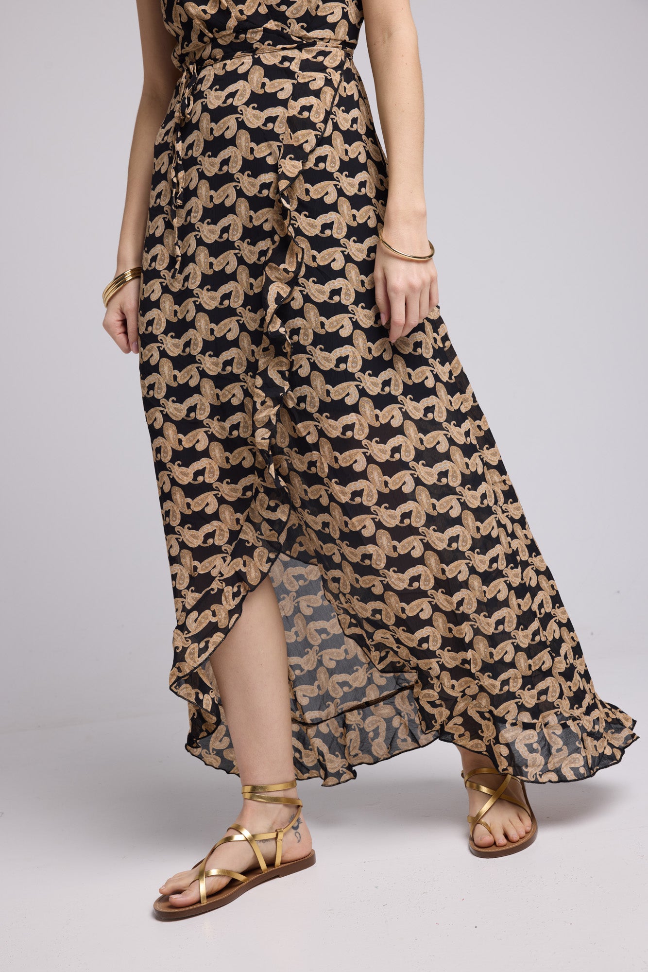 ROBE 62875/1069 CACHEMIRE NOIR