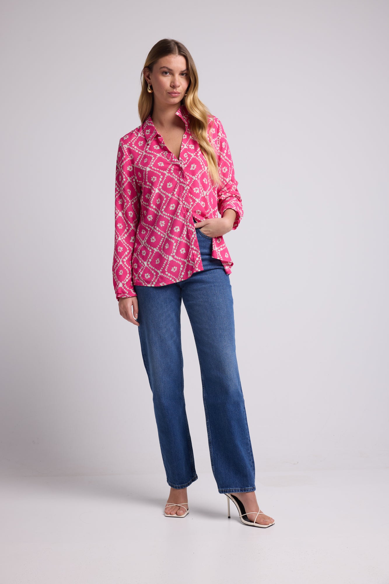 BLOUSE 63255 FUSHIA 1198V