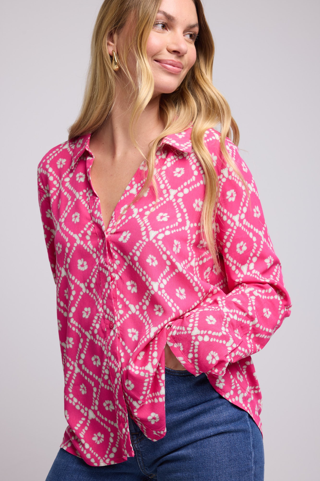 BLOUSE 63255 FUSHIA 1198V