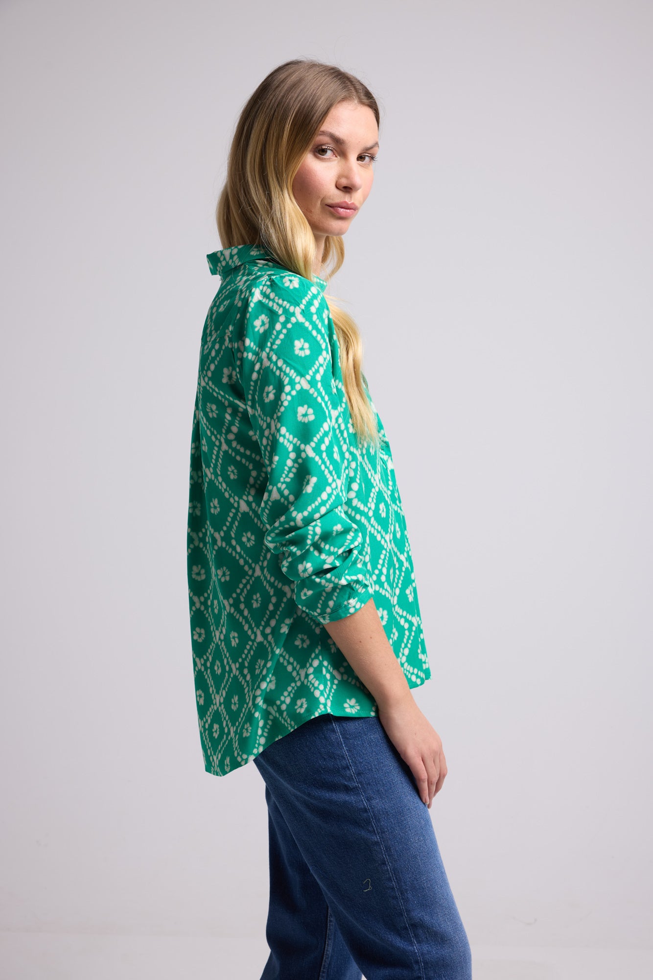 BLOUSE 63255 VERT 1125V