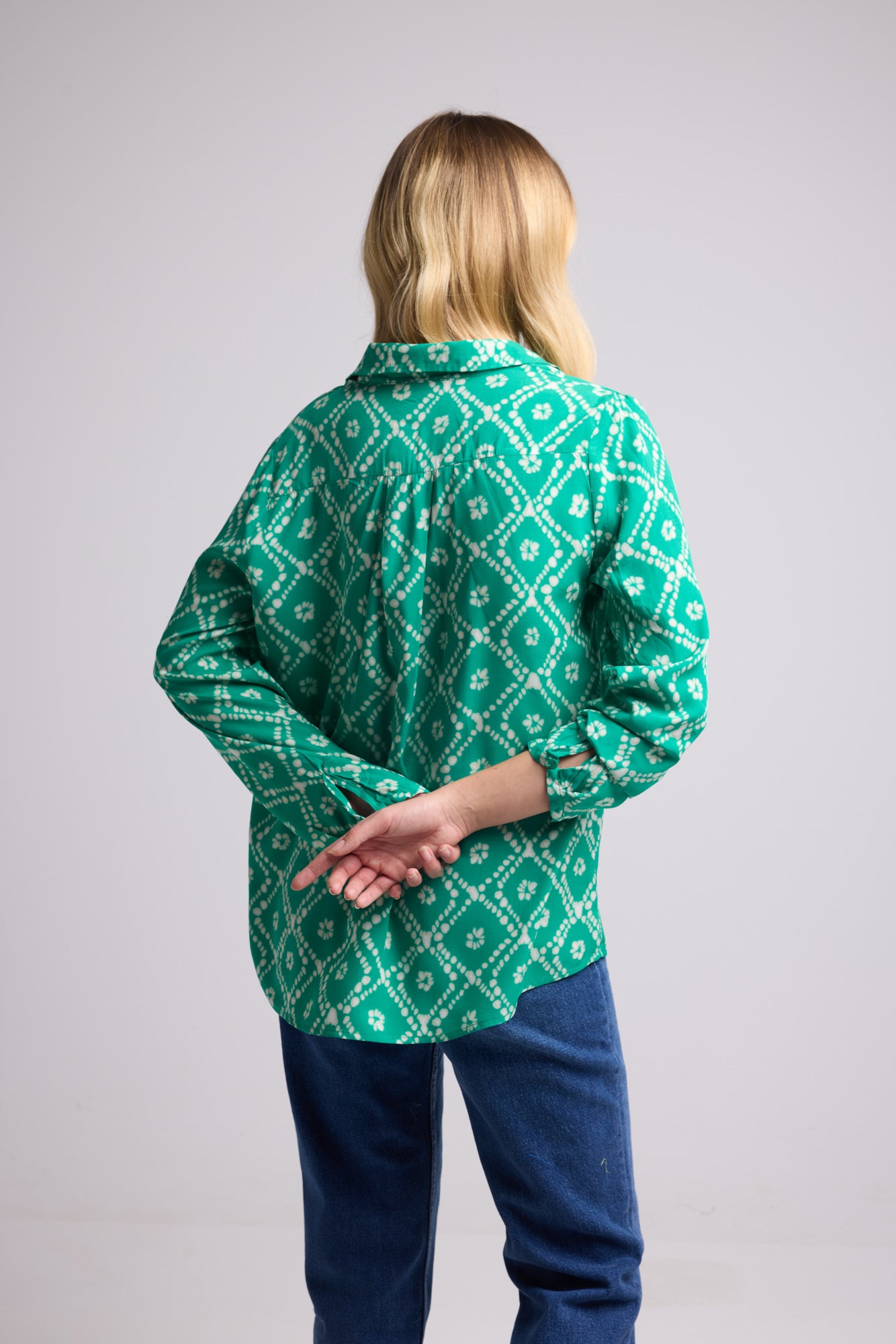 BLOUSE 63255 VERT 1125V