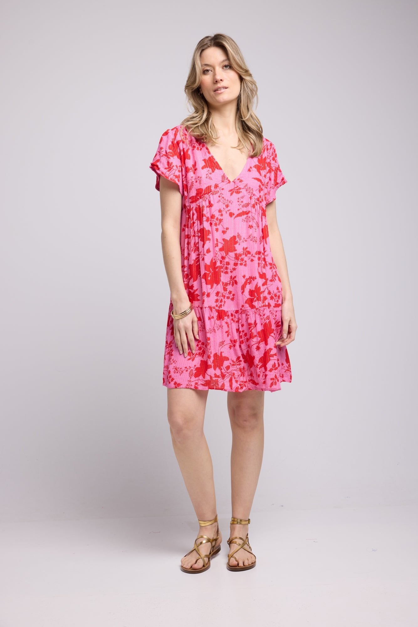 ROBE ALBI PINK RED P821