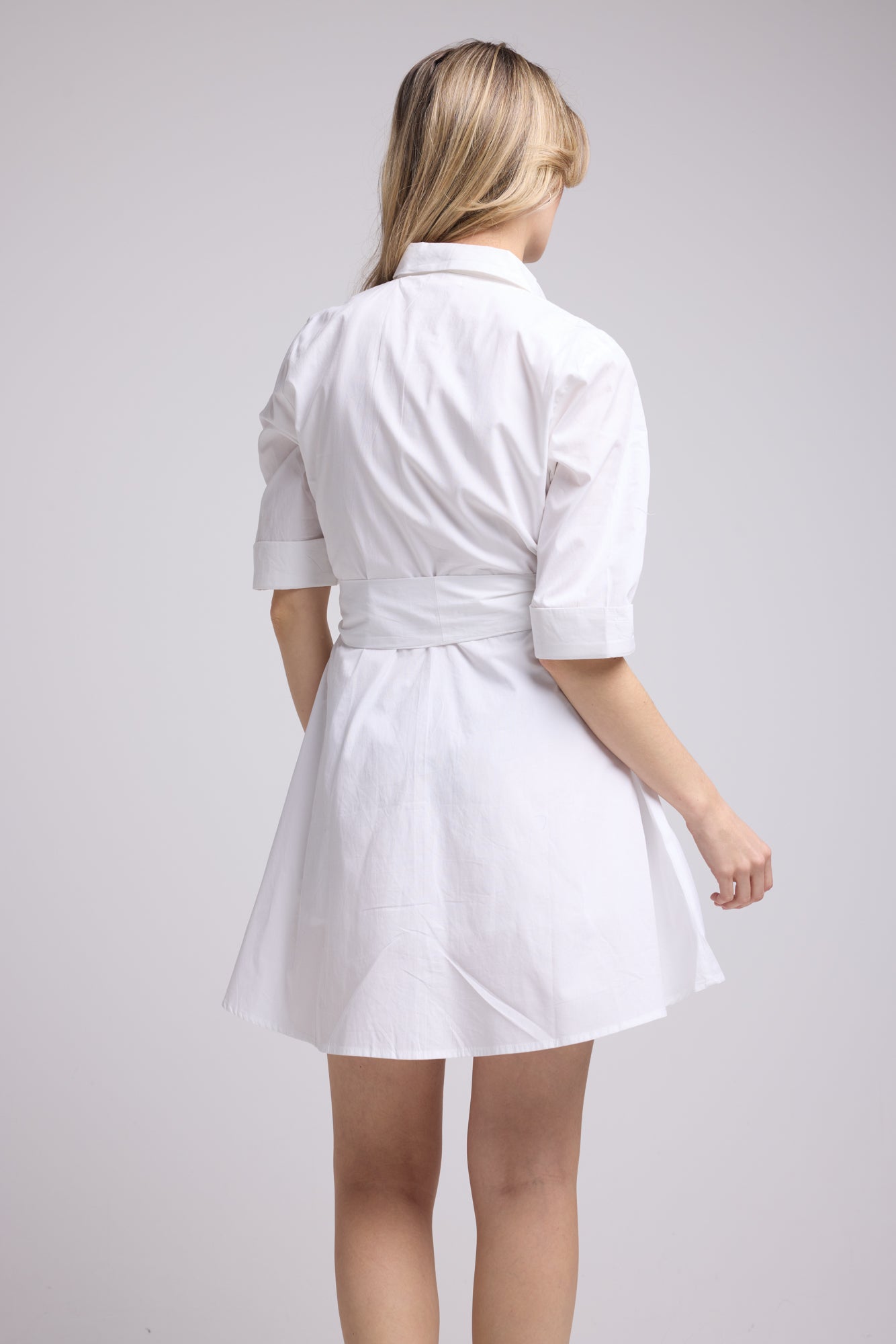 ROBE ALMA/BLANC