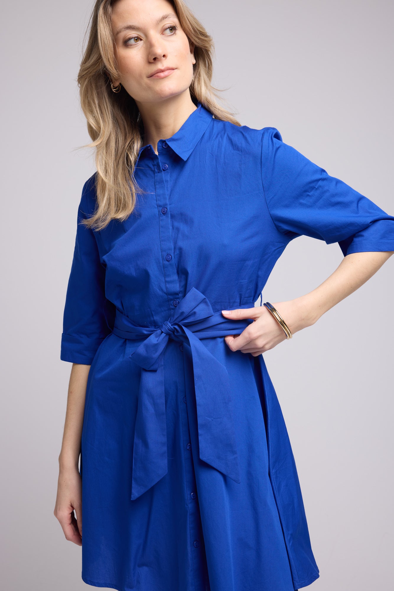 ROBE ALMA BRIGHT BLUE