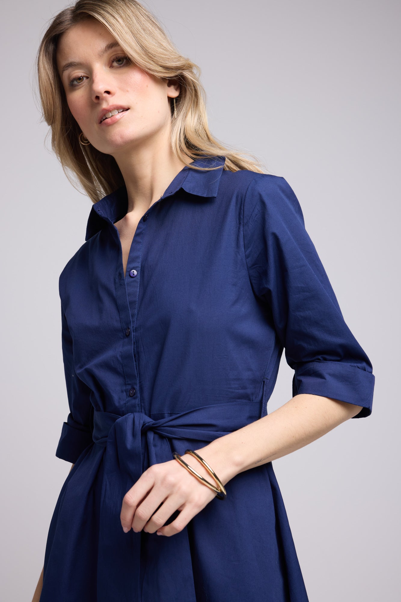 ROBE ALMA/NAVY