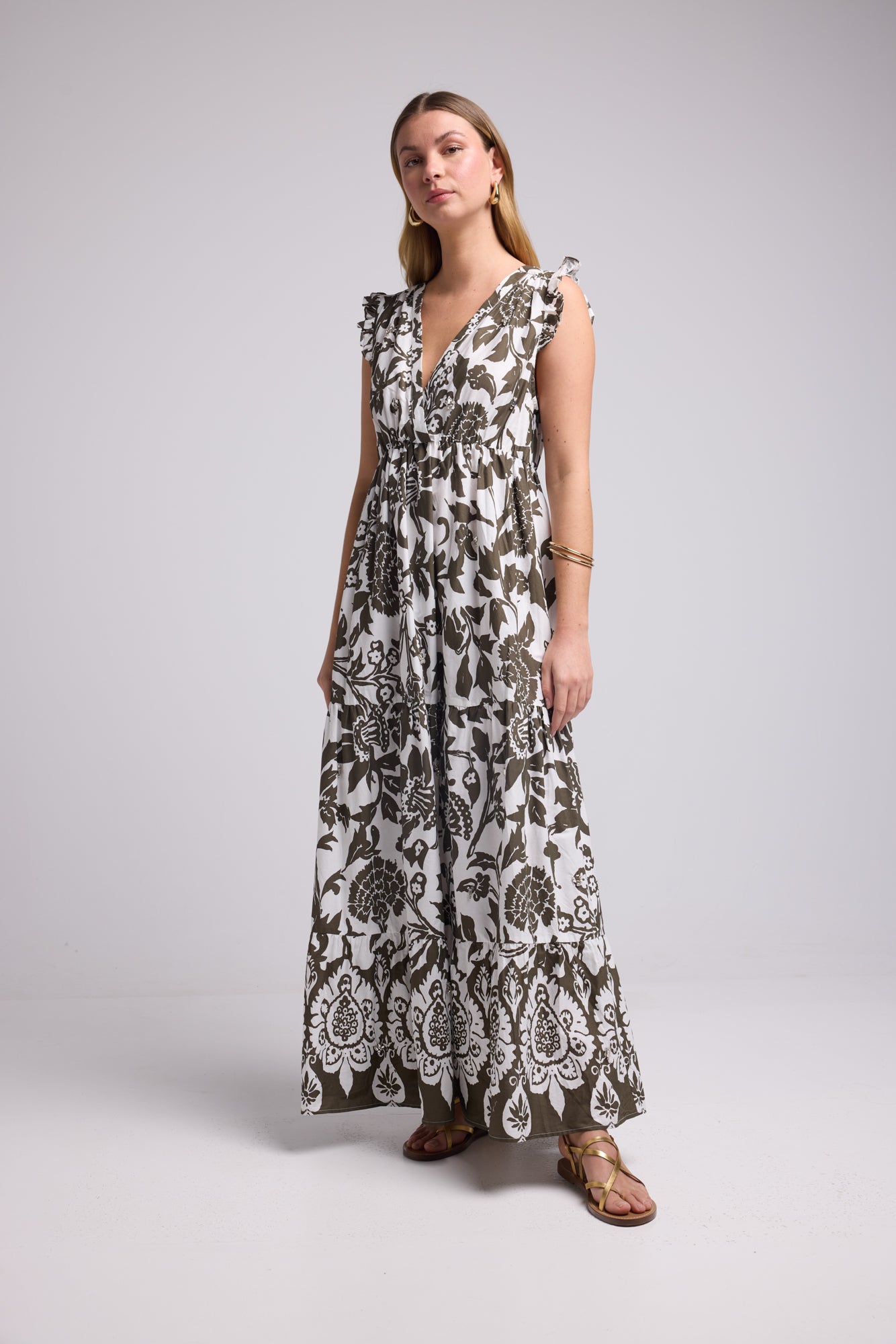 ROBE ALOHA/P309 KHAKI