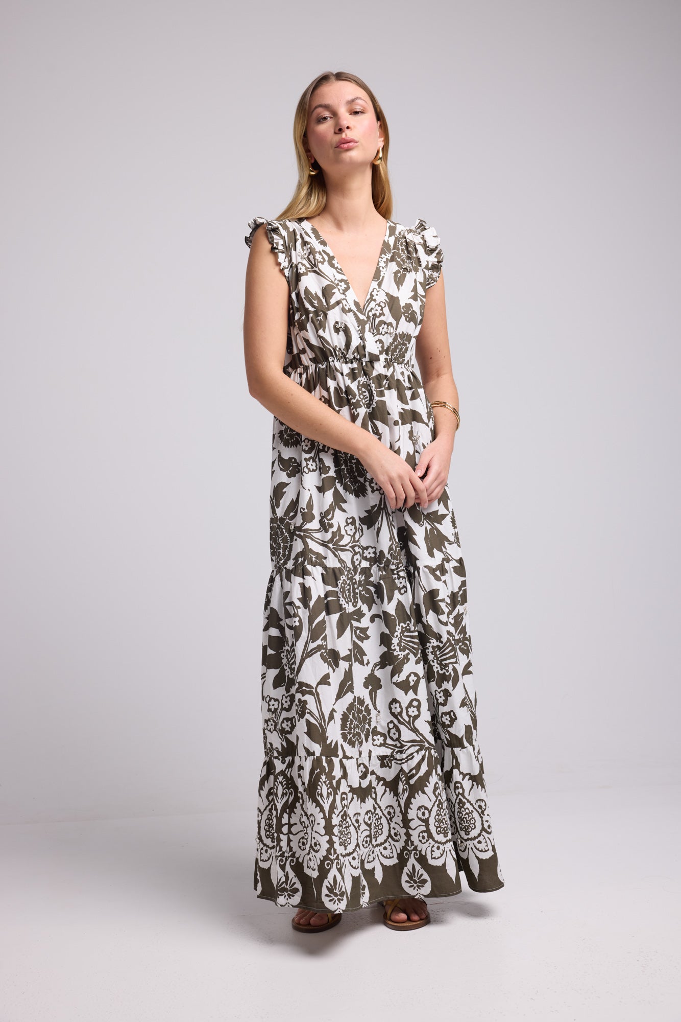 ROBE ALOHA/P309 KHAKI