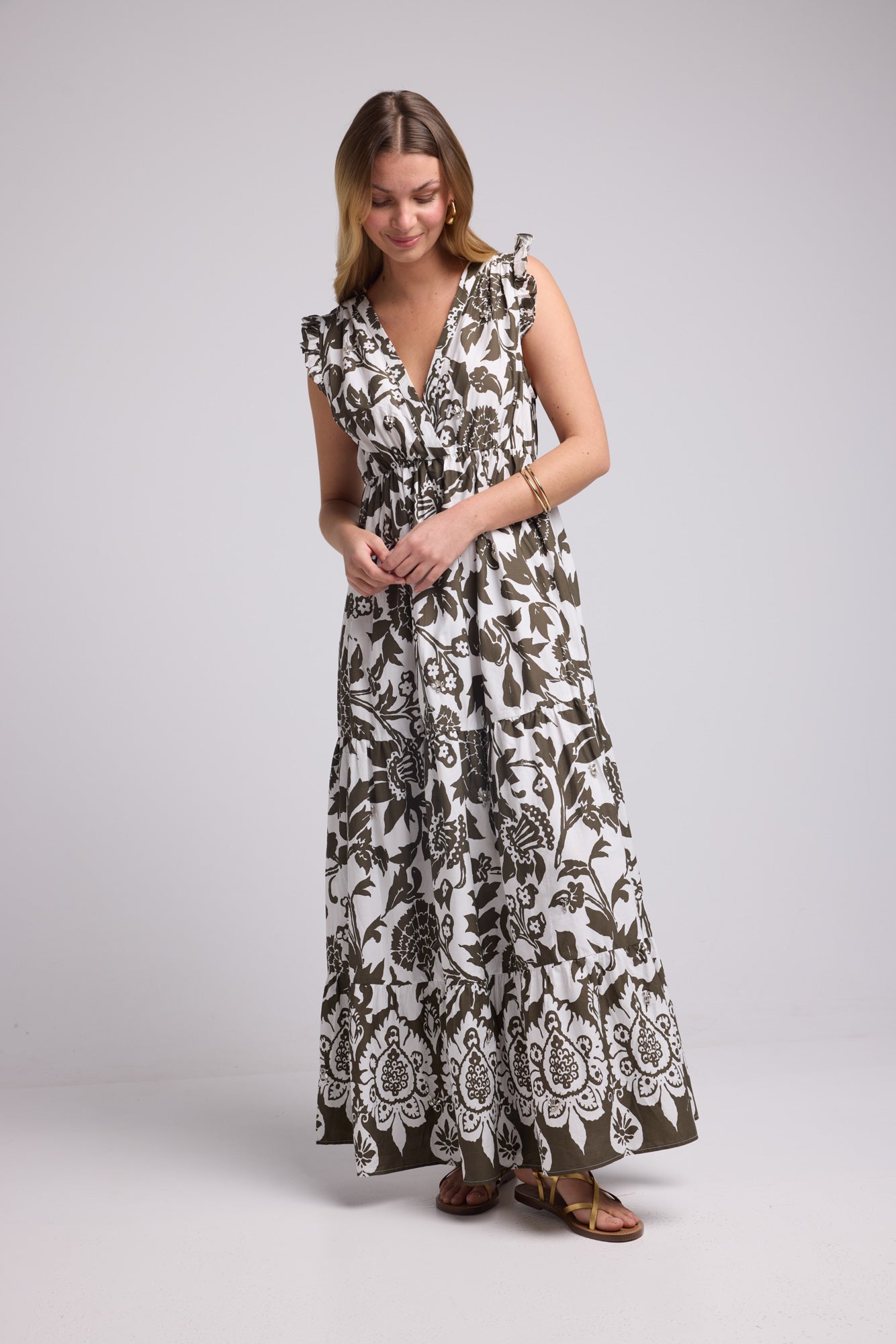 ROBE ALOHA/P309 KHAKI