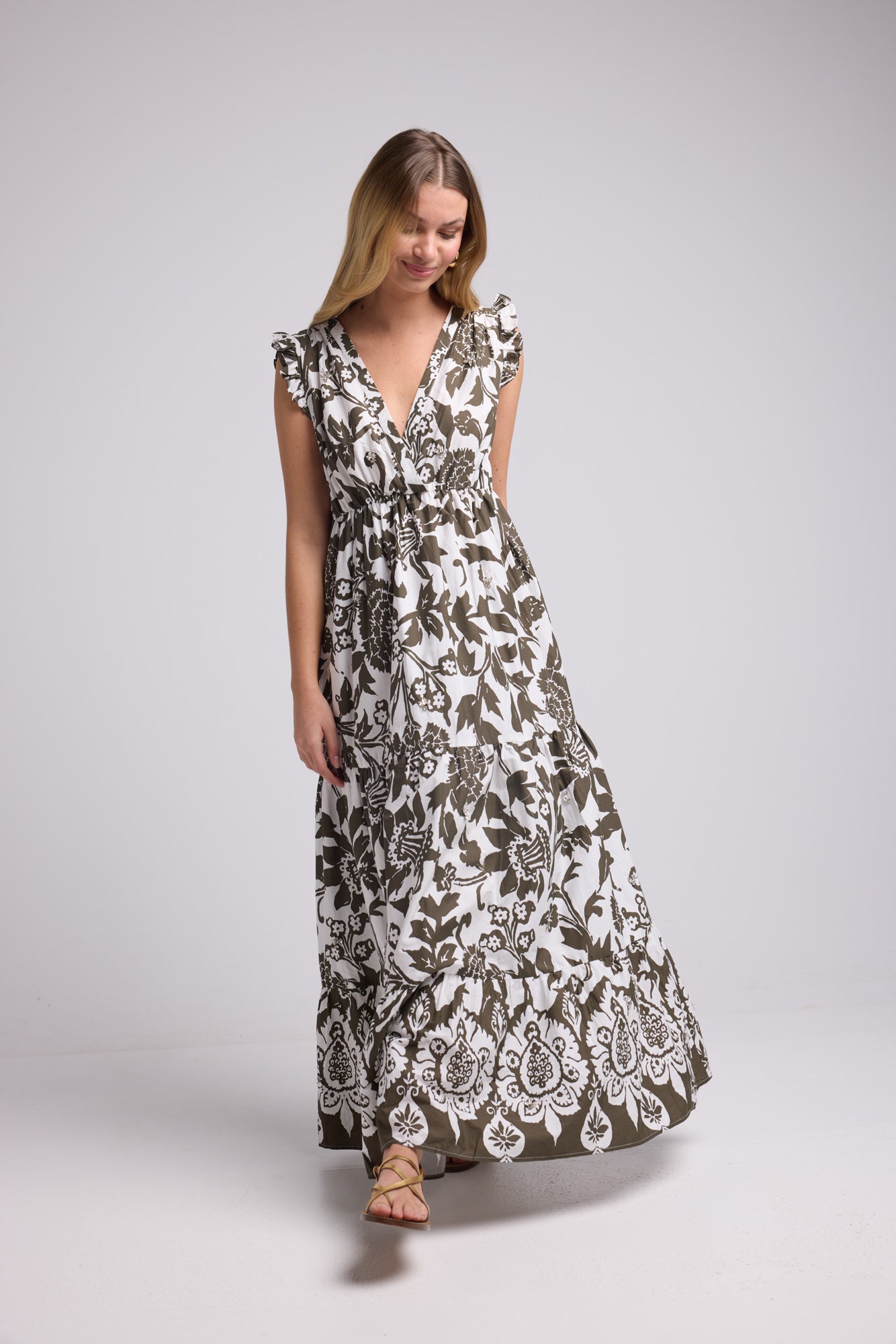 ROBE ALOHA/P309 KHAKI
