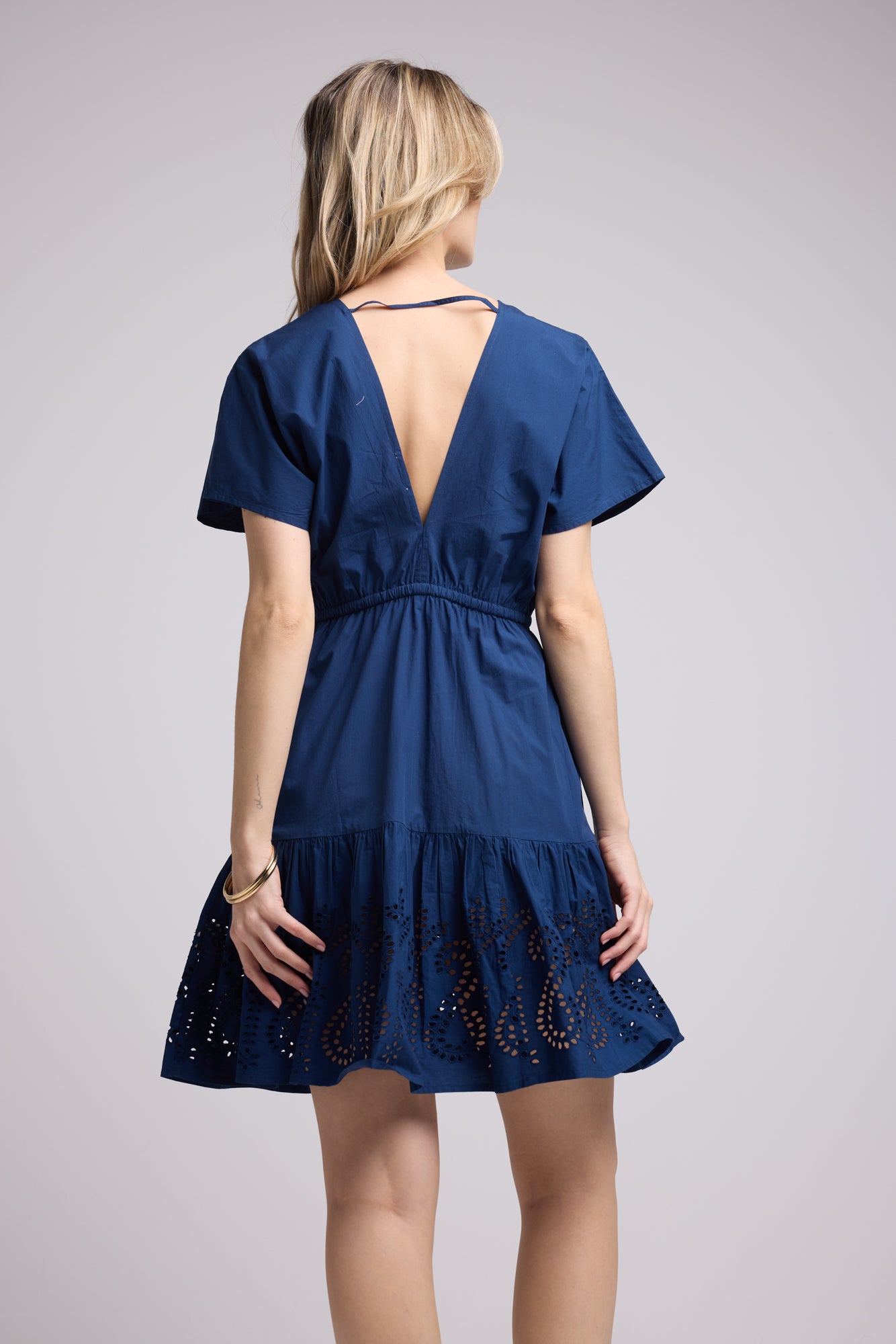 ROBE AMELIE COURT/NAVY