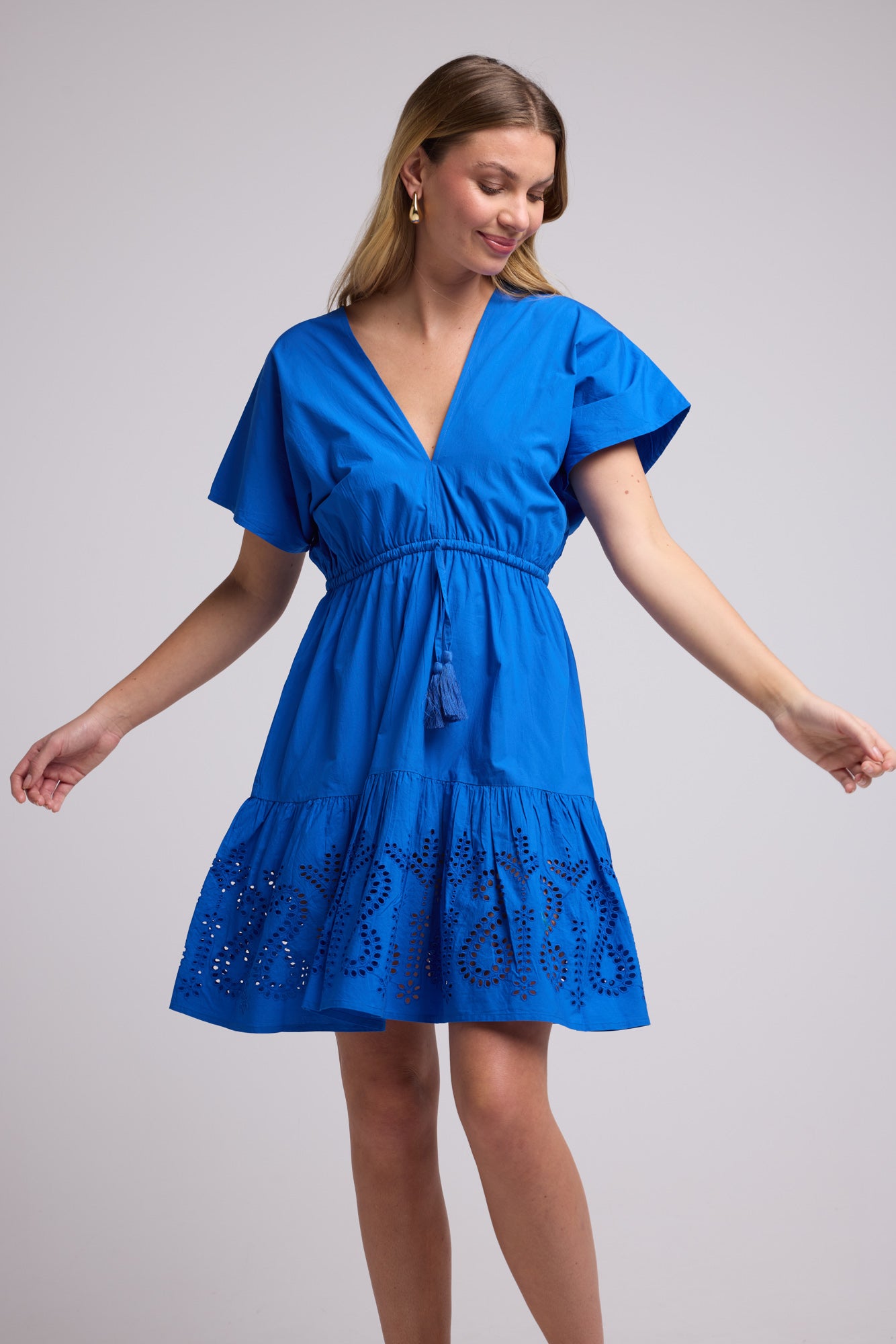ROBE AMELIE SHORT/BRIGHT BLUE