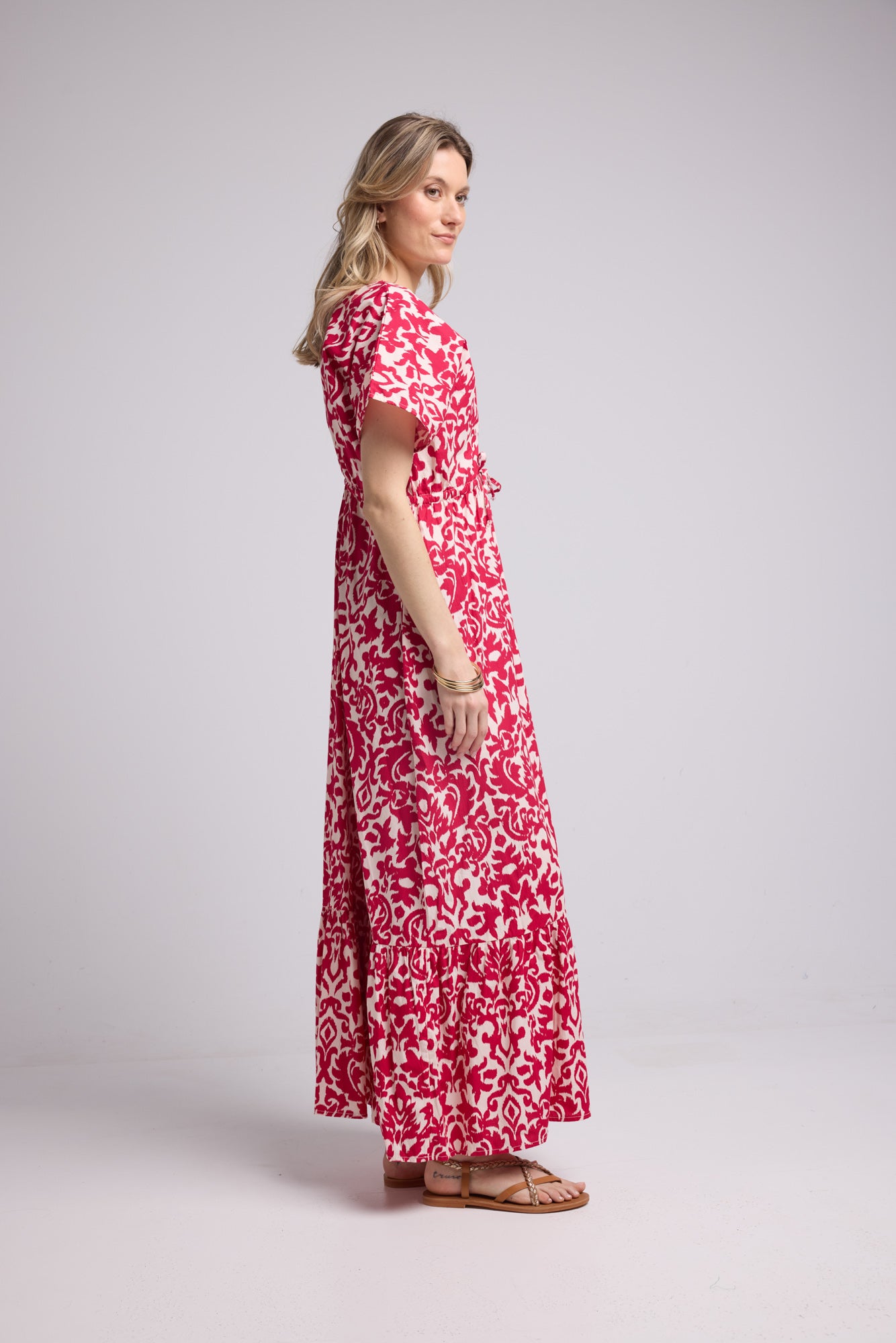 ROBE AVA P2306 FUSHIA