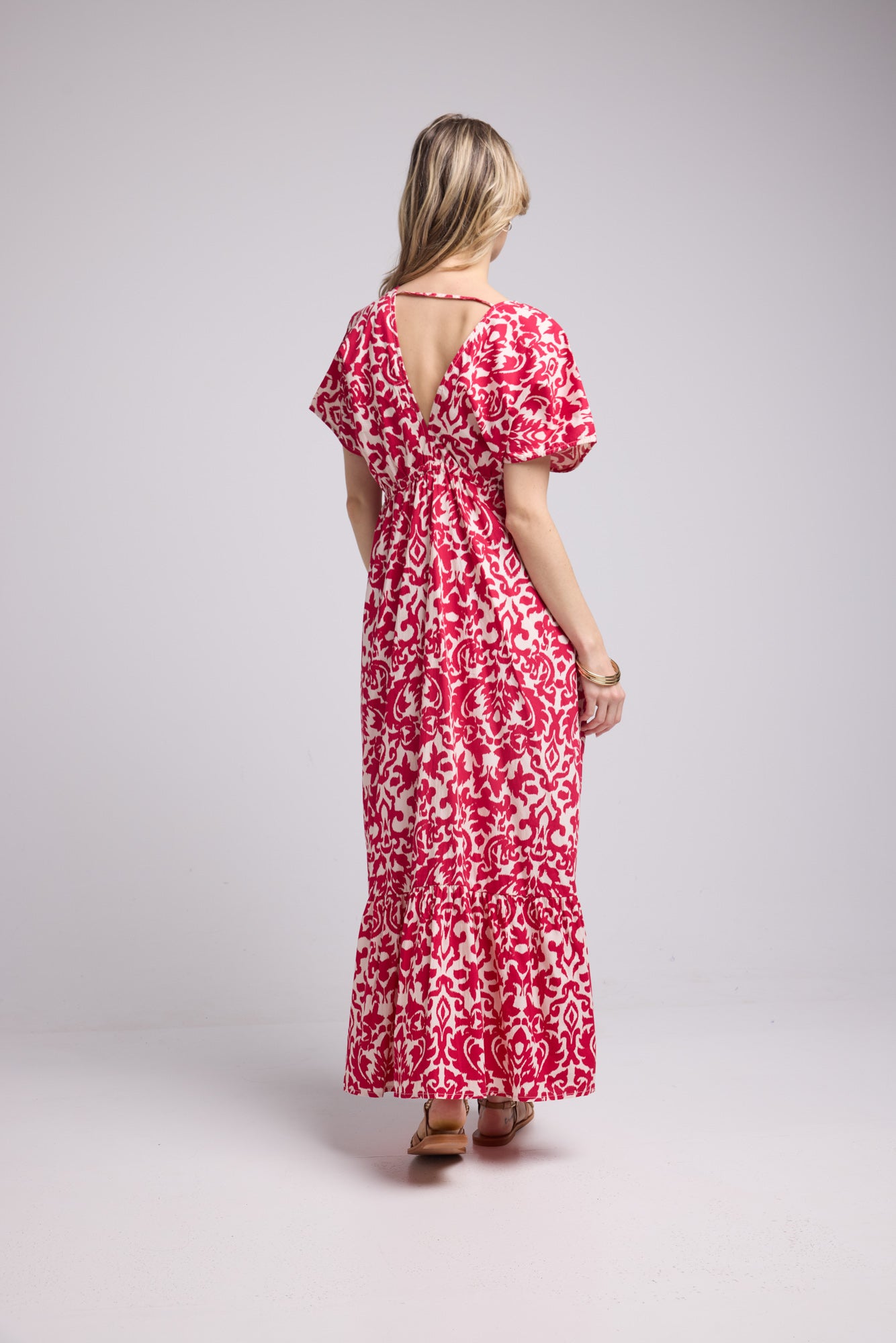 ROBE AVA P2306 FUSHIA
