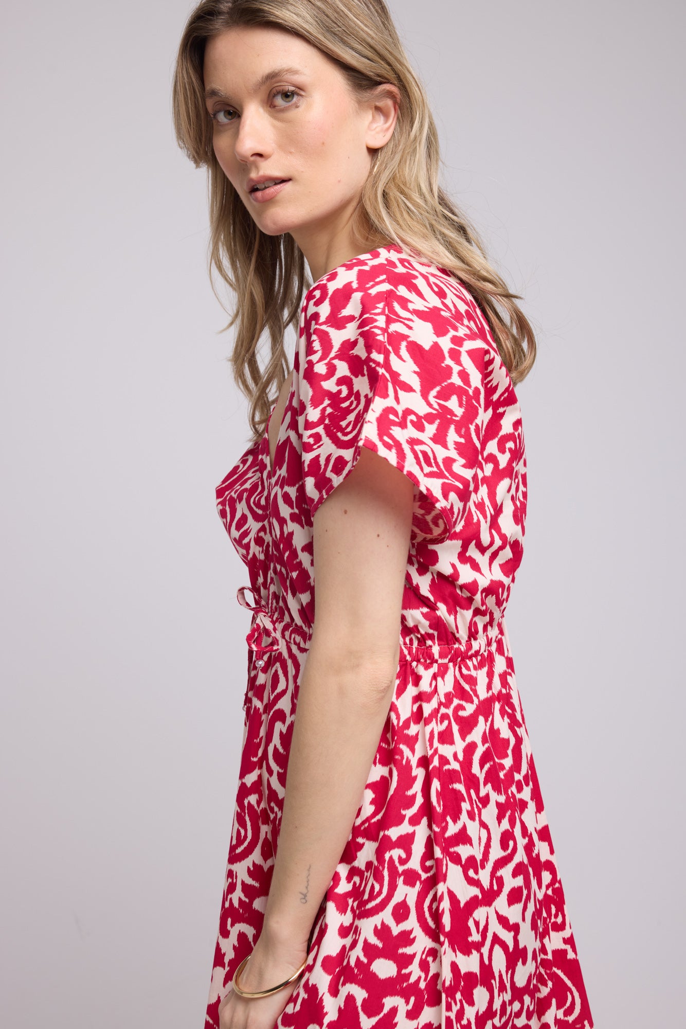 ROBE AVA P2306 FUSHIA