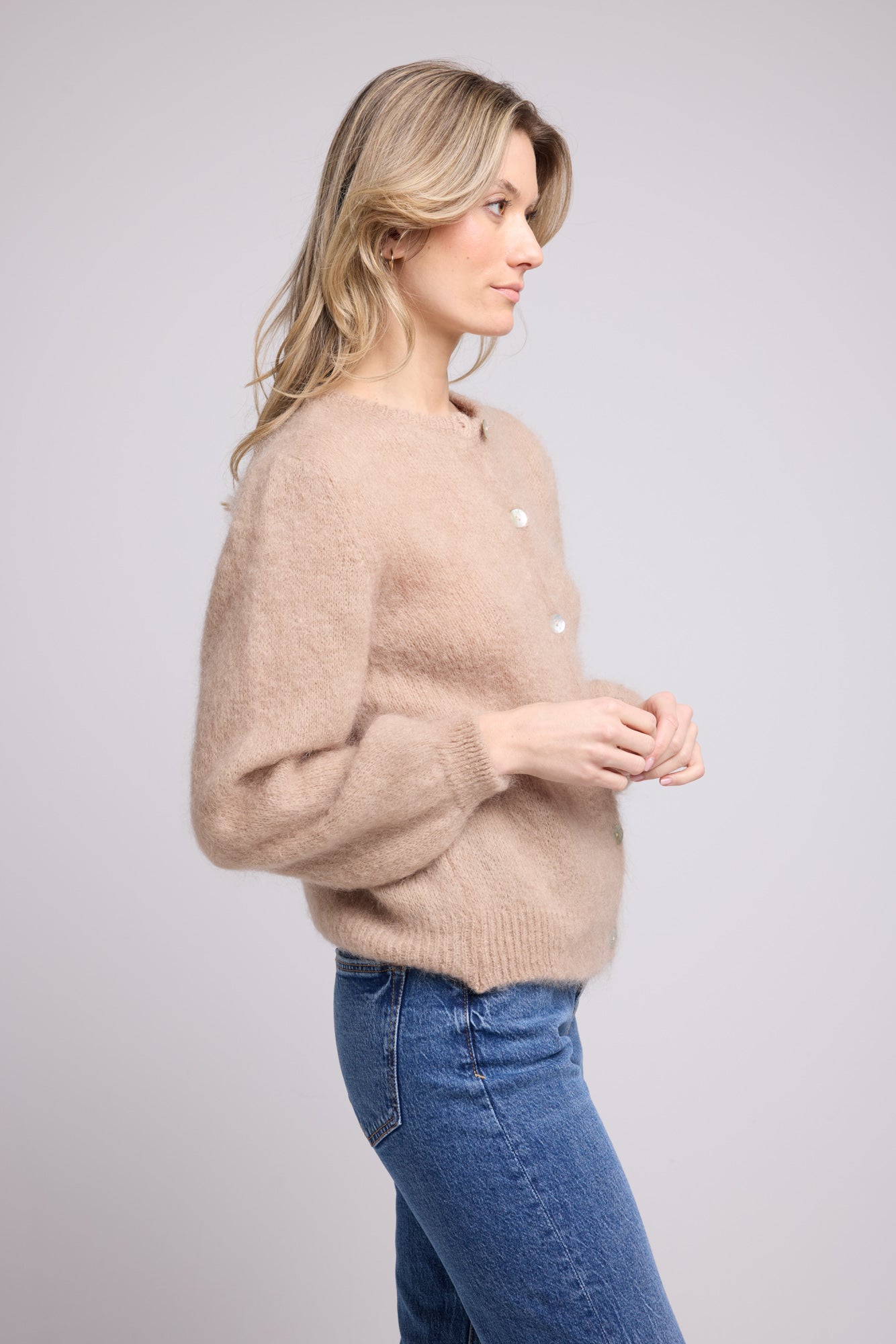 CARDIGAN BEATRICE/BEIGE
