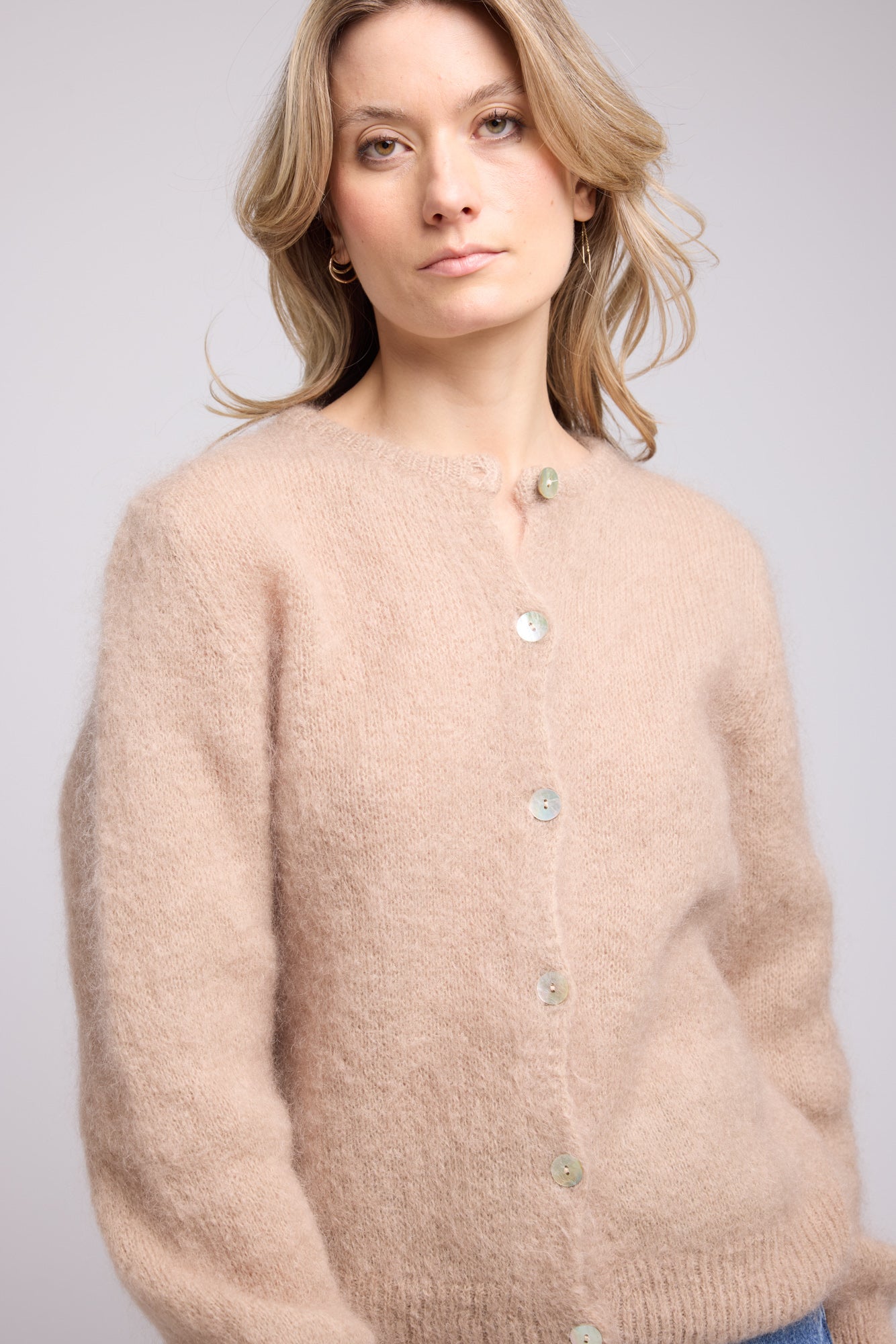 CARDIGAN BEATRICE/BEIGE