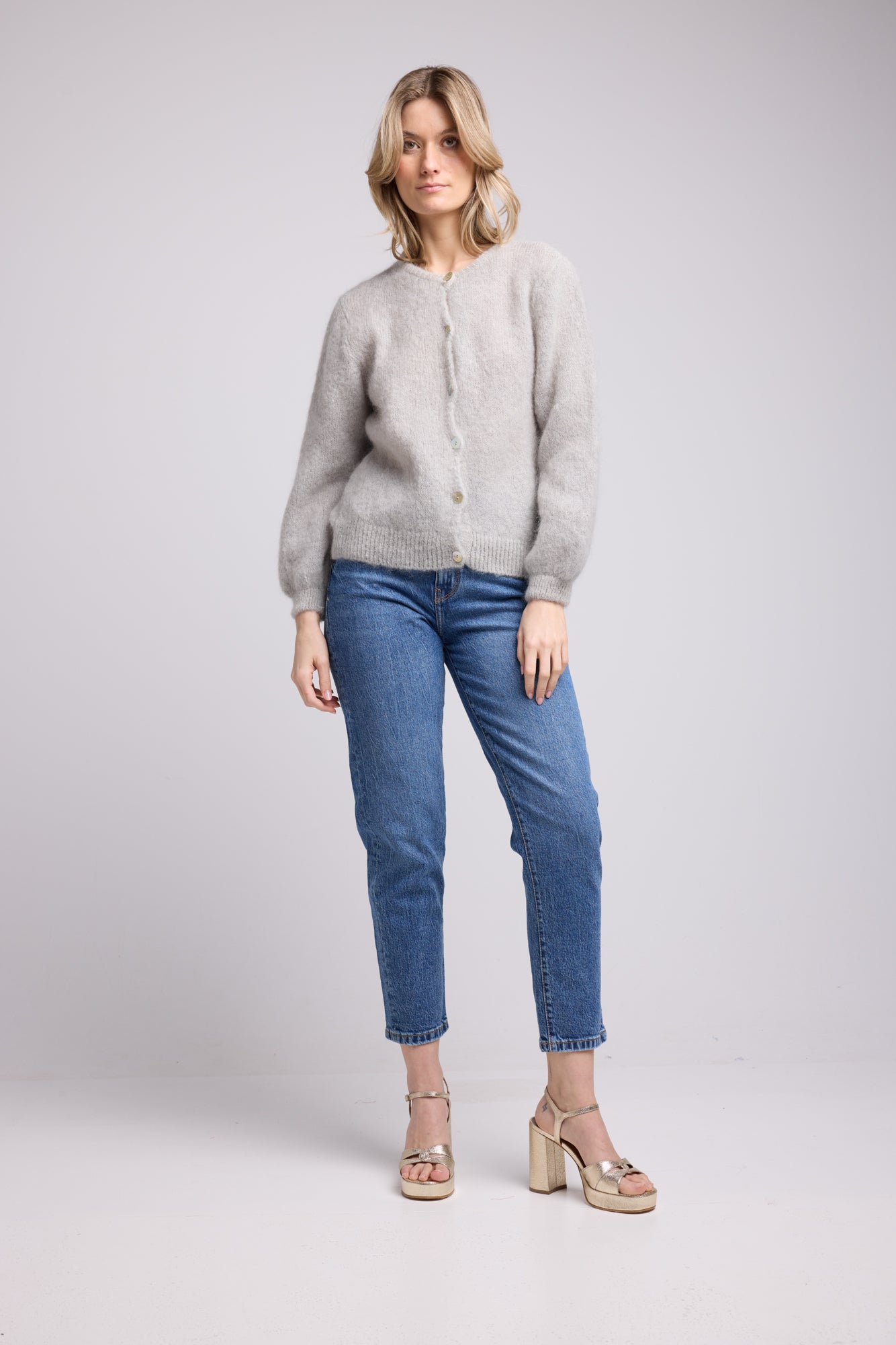 CARDIGAN BEATRICE/GRIS