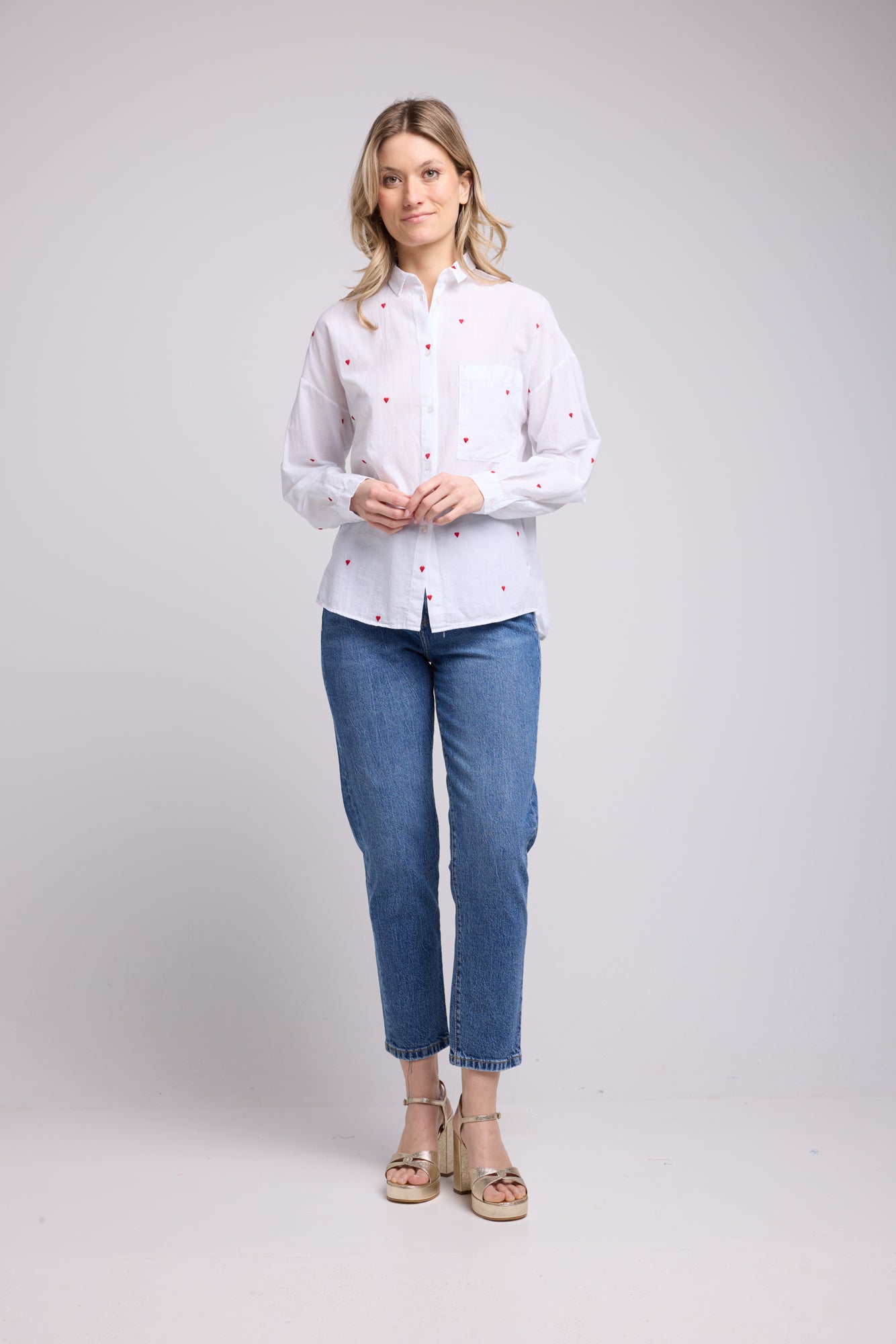 CHEMISE BEGUIN/BLANC