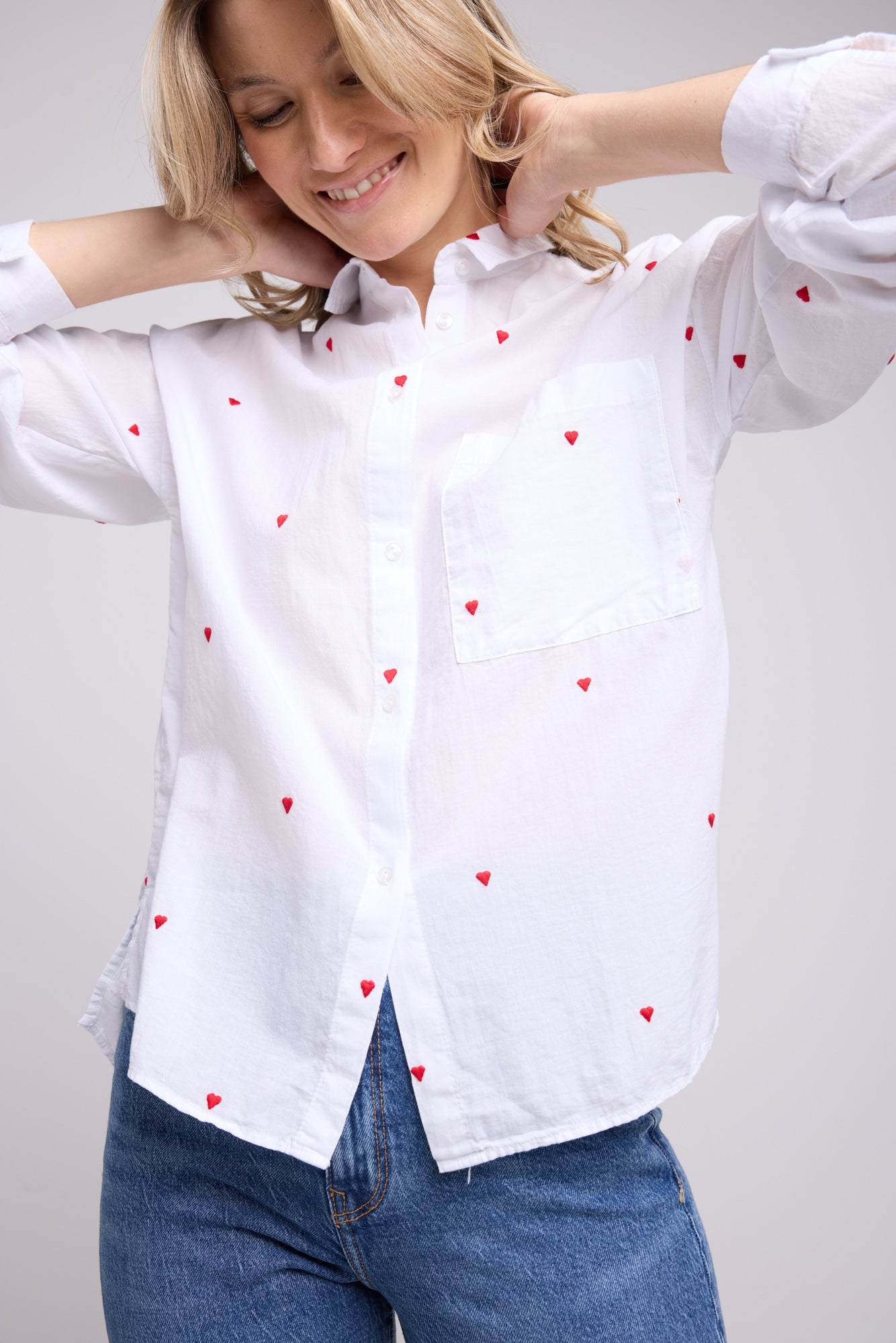 CHEMISE BEGUIN/BLANC